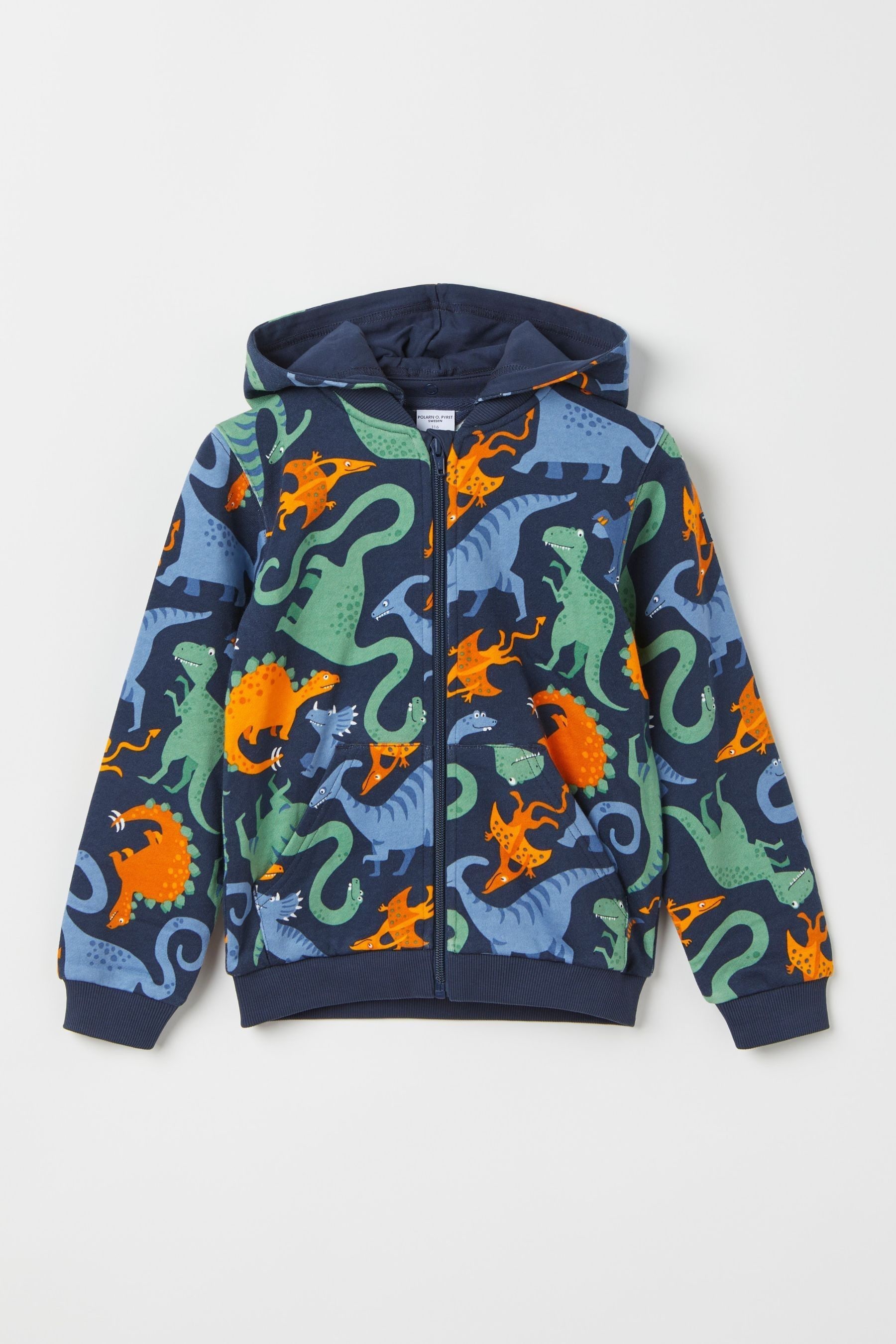 Dinosaur print hoodie top