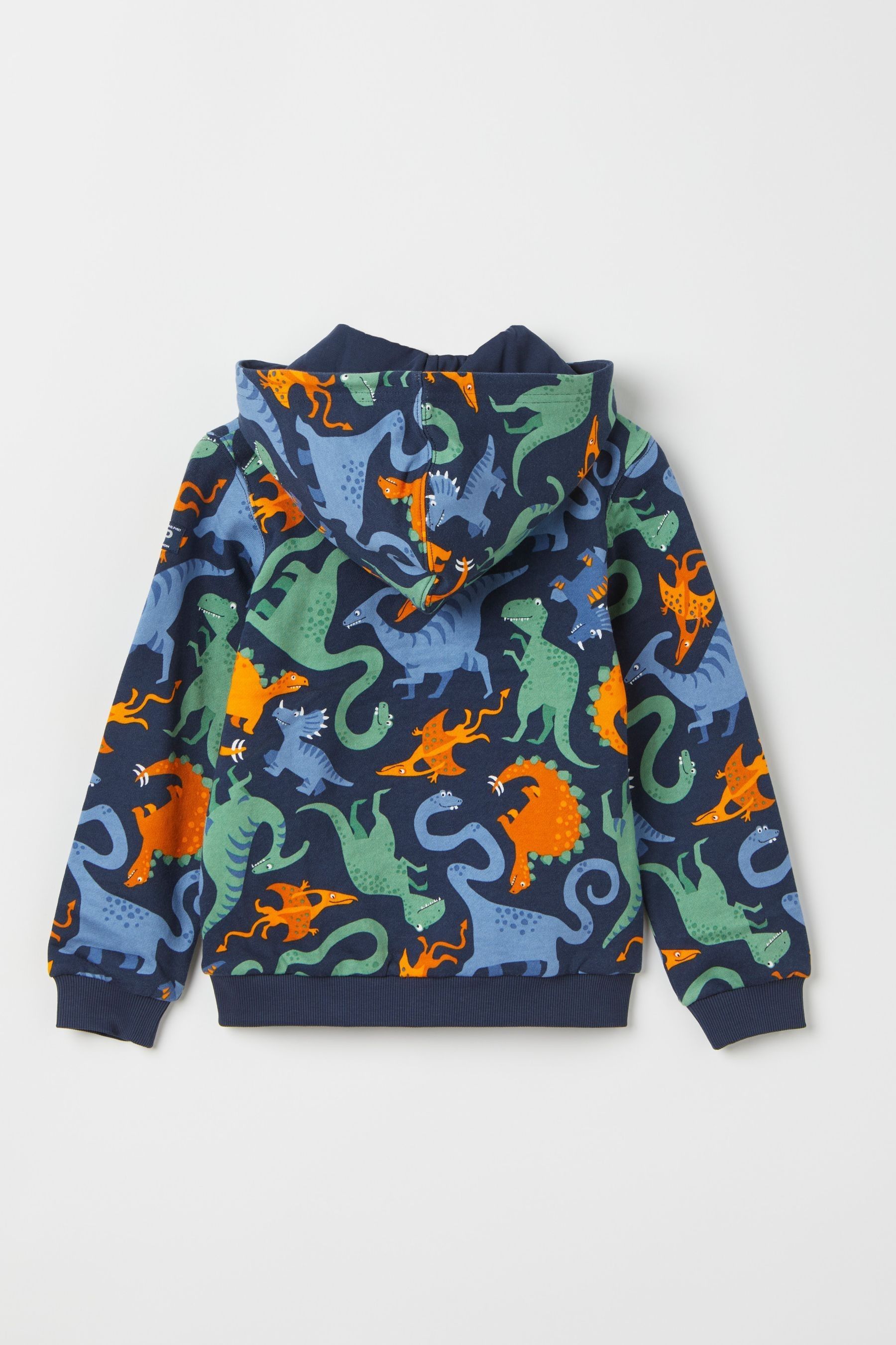 Dinosaur print hoodie discount