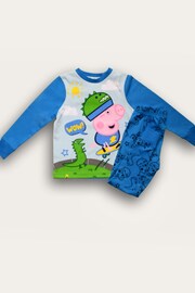 Brand Threads Blue Boys George Pig Pyjamas Set - Image 2 of 3