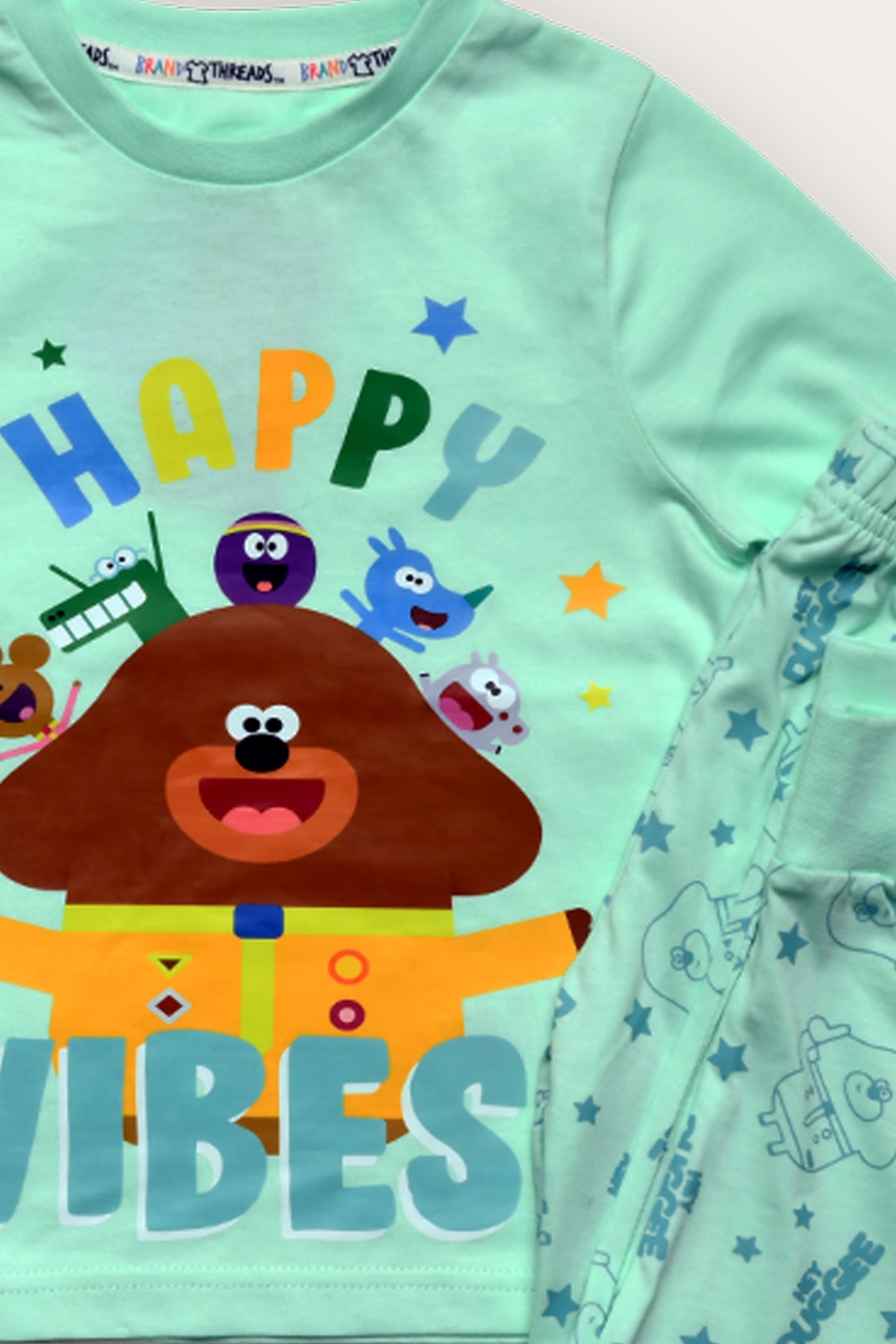 Buy Brand Threads Blue Hey Duggee Unisex 100 Cotton Pyjamas Set from Next Luxembourg