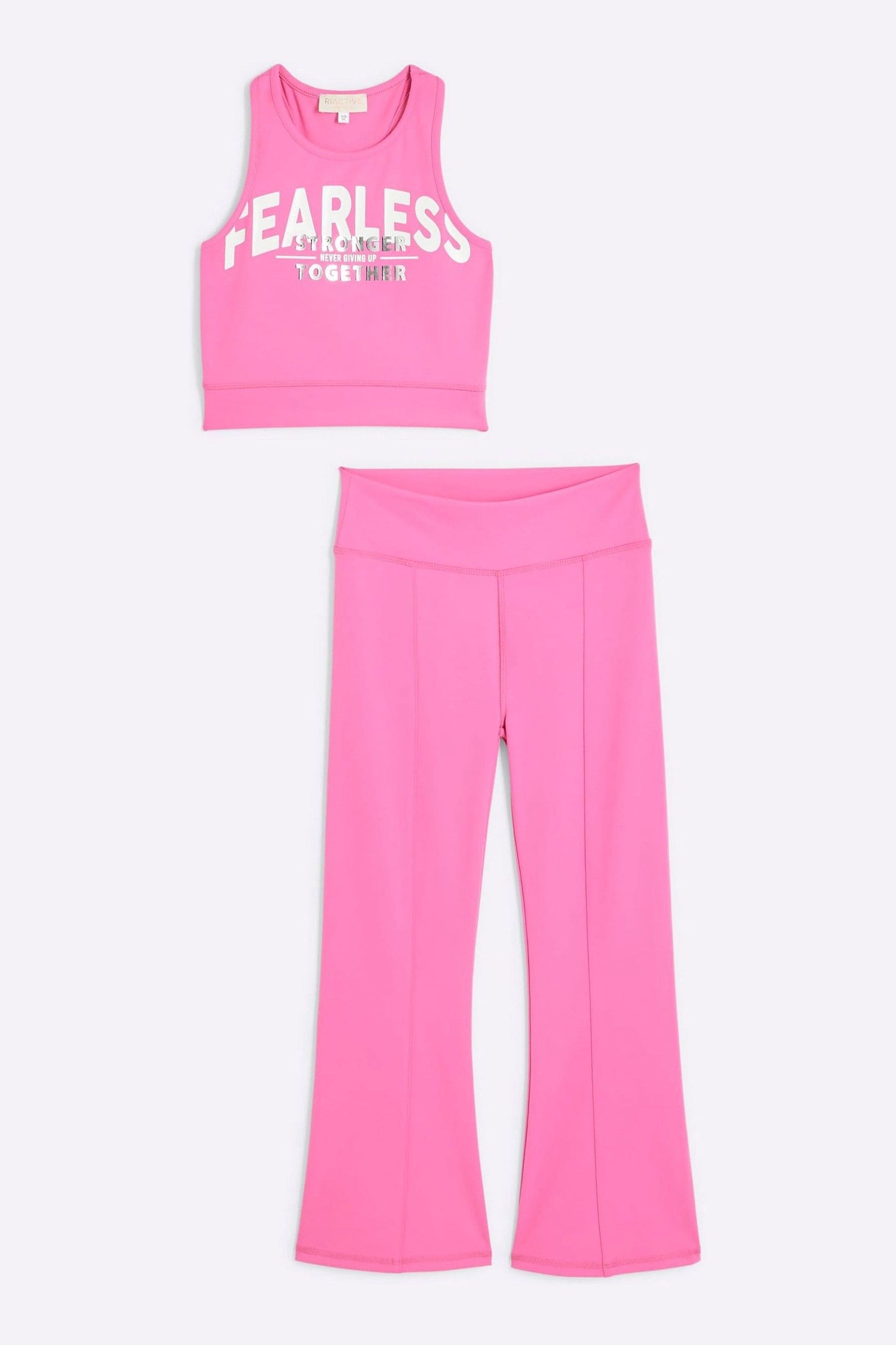 Girls leggings and crop top set best sale