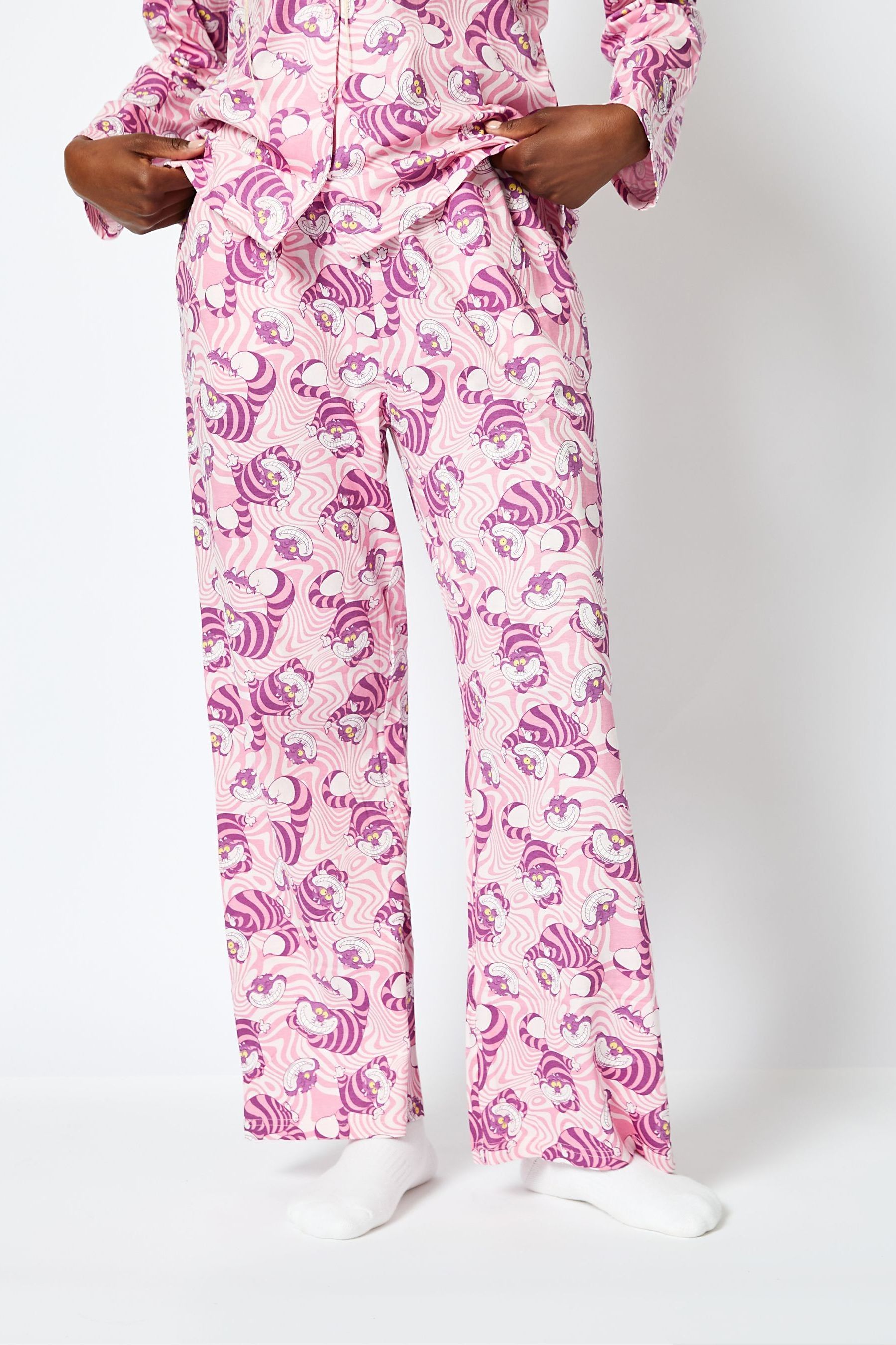 Cheshire cat pajama pants deals