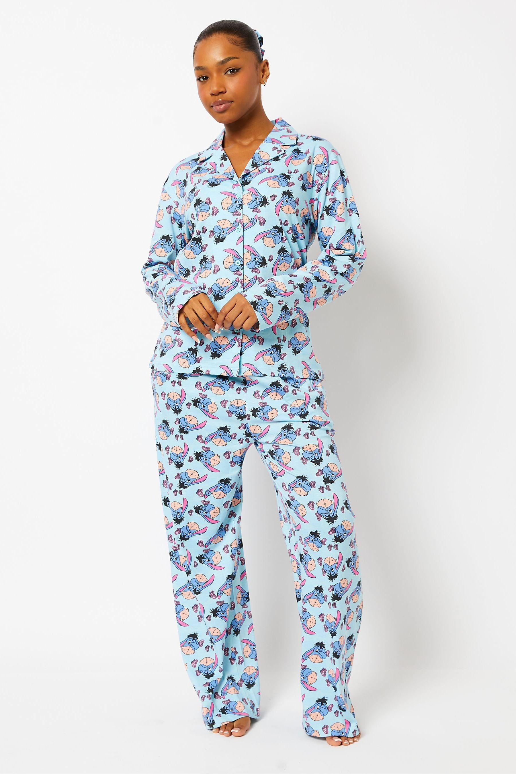 Buy Skinnydip Blue Disney Eeyore Pyjamas Set from Next Luxembourg