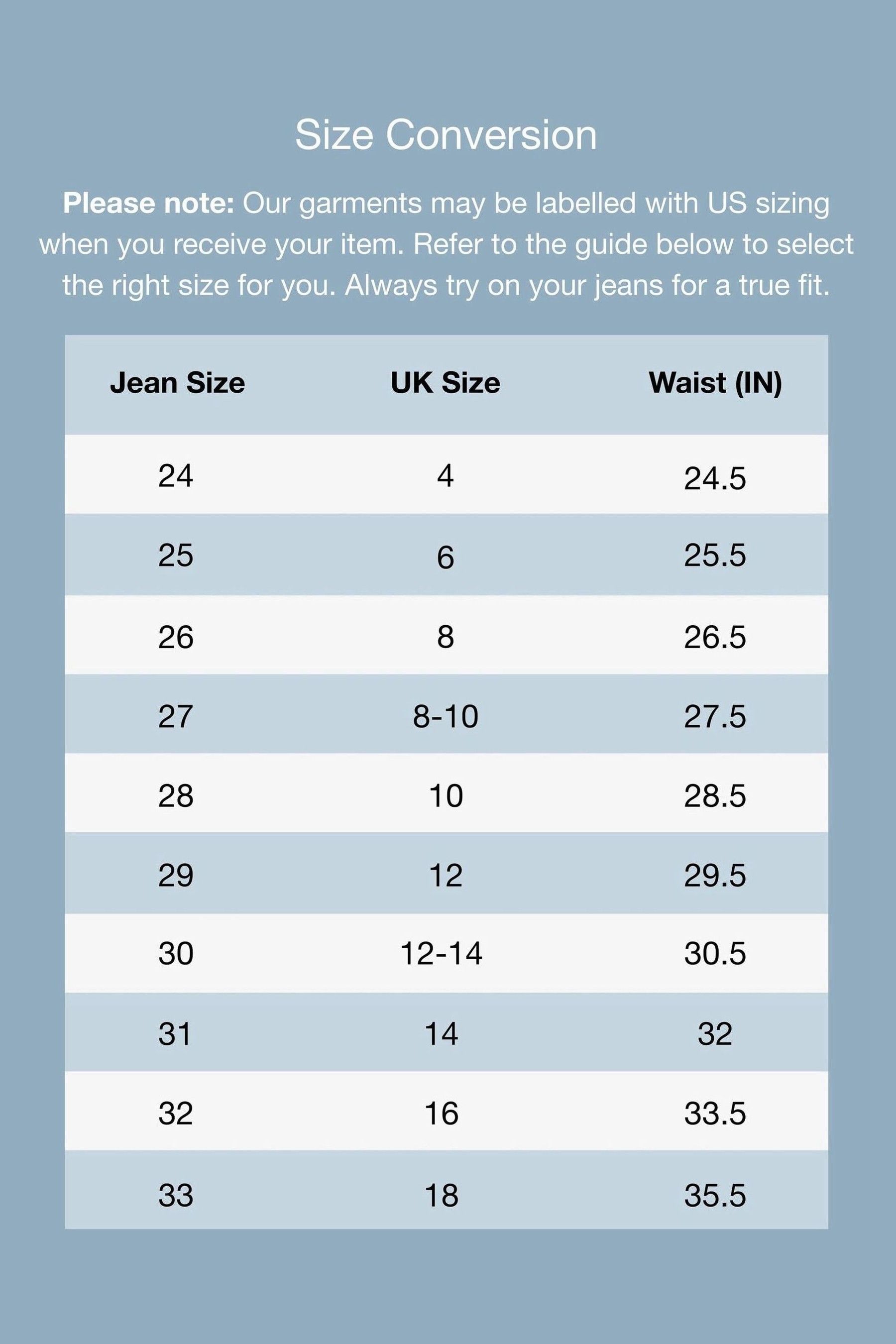 Kenzo espadrilles size chart top