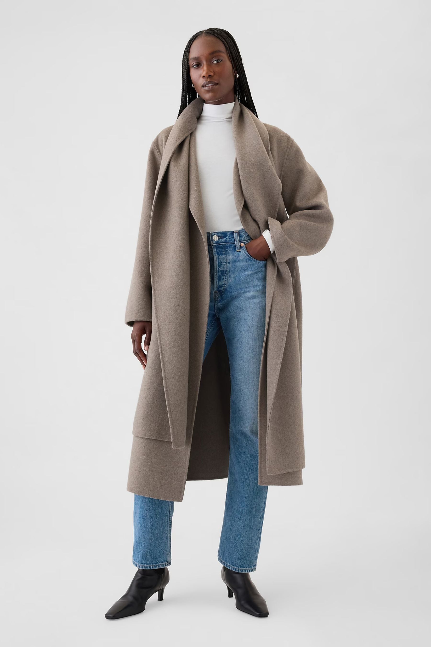 Gap wool blend coat new arrivals