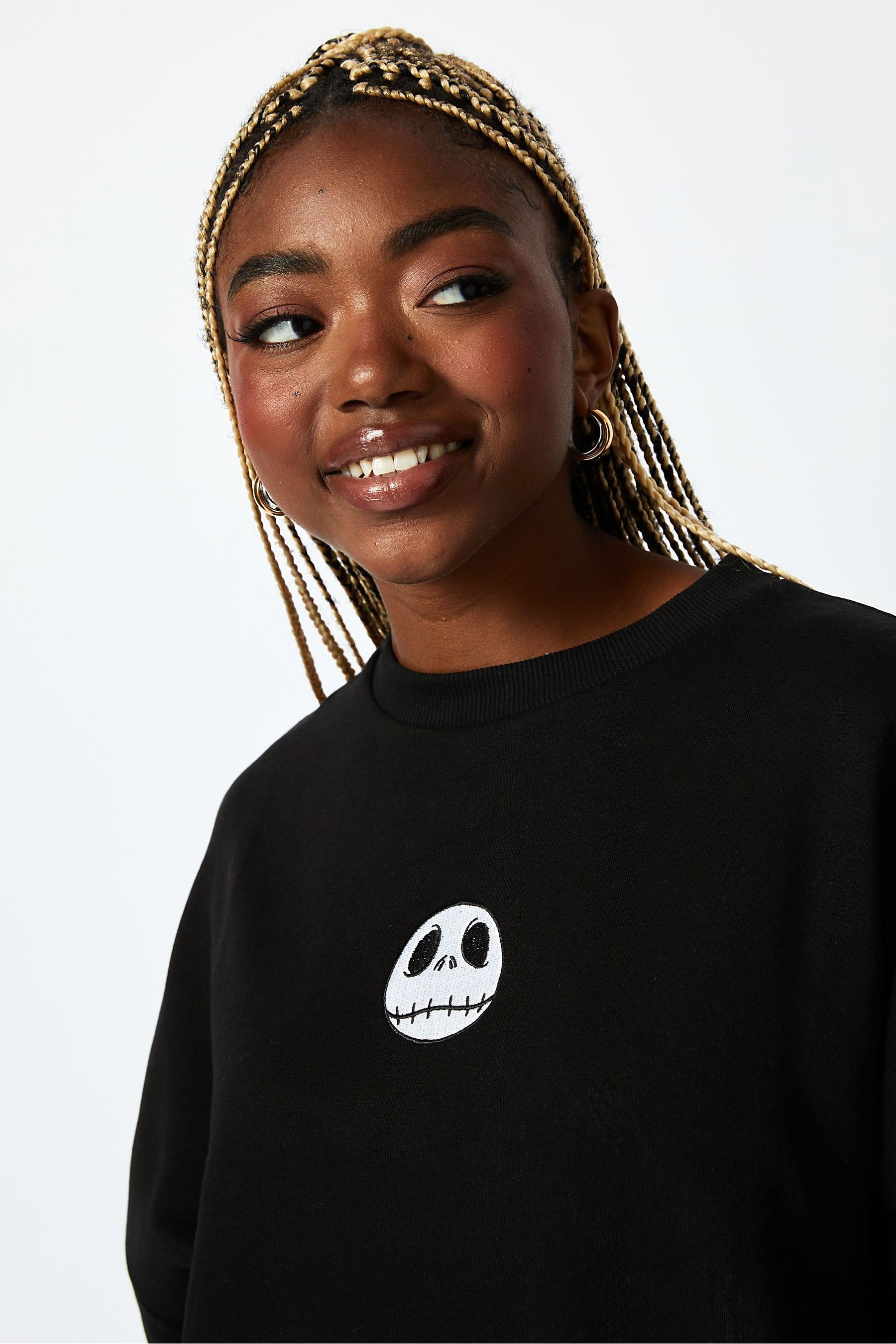 Jack skellington sweatshirt hotsell