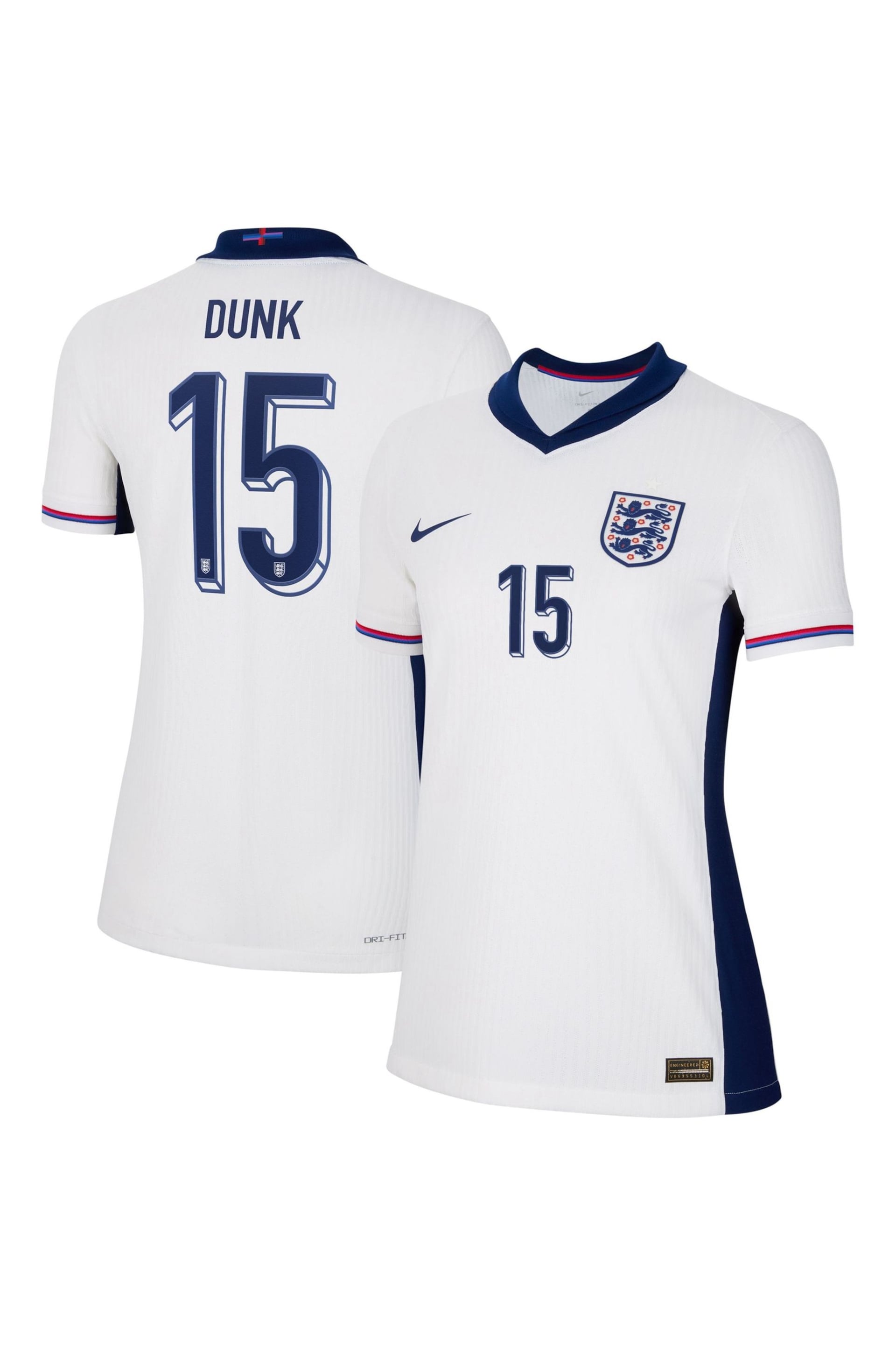 Nike Home Womens England Dri-FIT Adv Match Shirt 2024 - Image 1 of 3