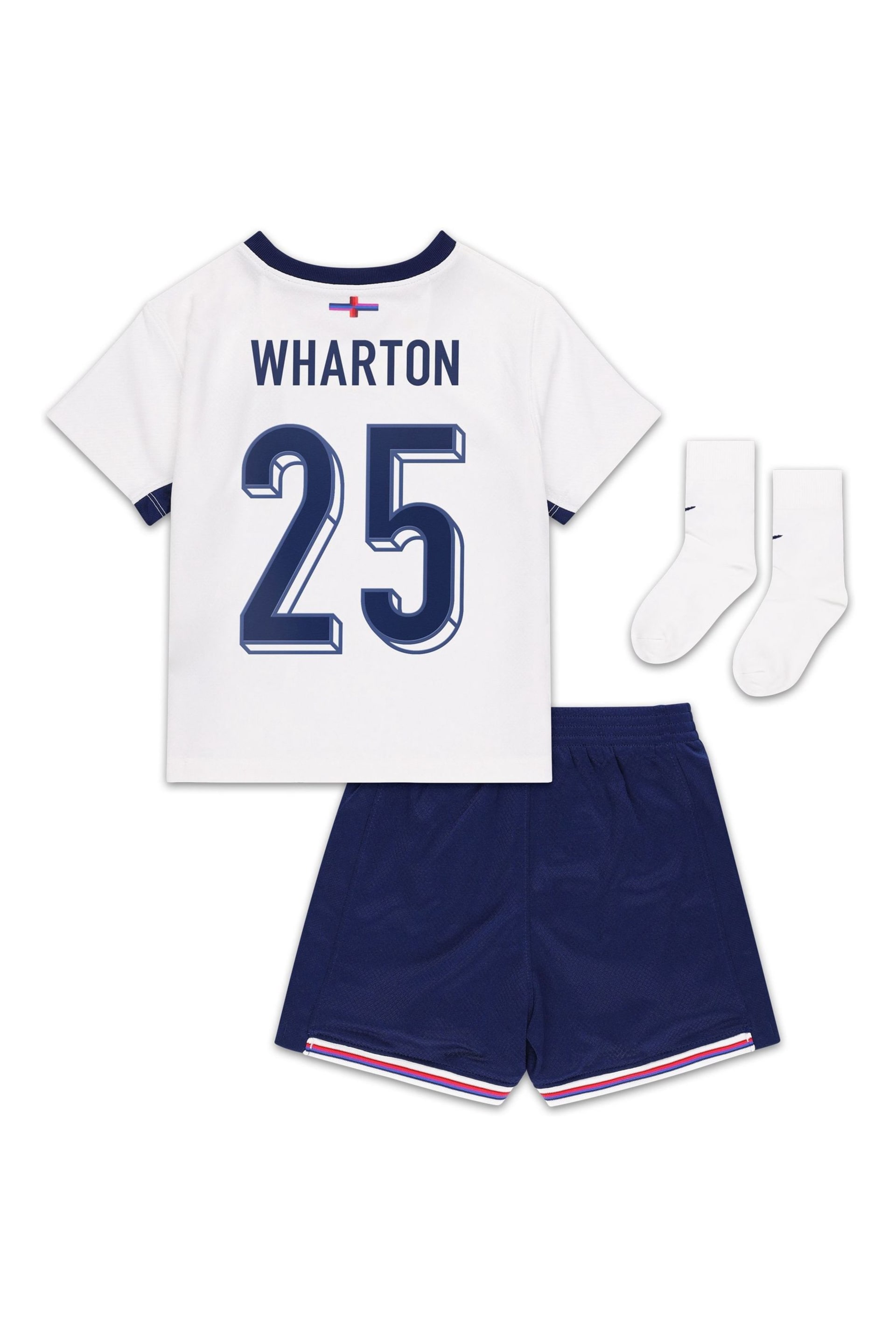 Nike Home Wharton 25 Infant England Stadium Mini Kit 2024 - Image 1 of 3