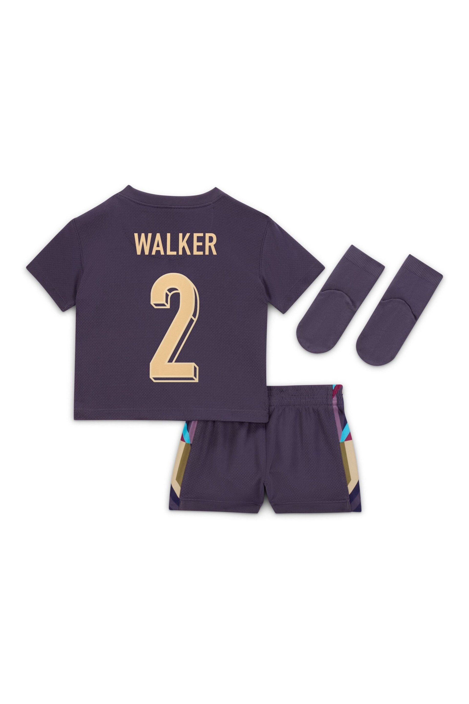 Nike Away Walker - 2 Infant England Stadium Mini Kit 2024 - Image 2 of 3
