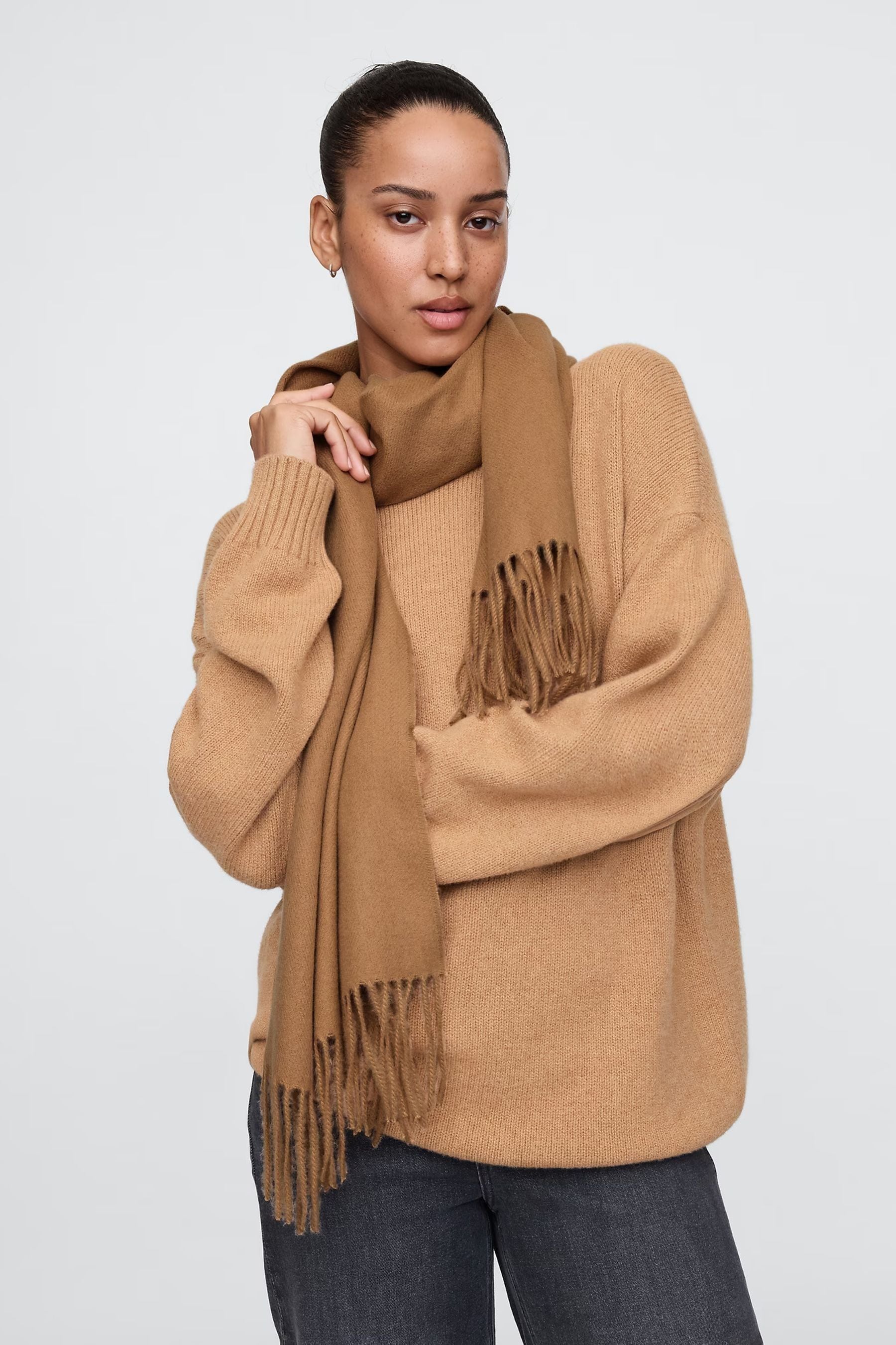 Gap fringe cardigan on sale