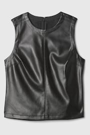 Gap Faux Leather Shell Vest Top - Image 5 de 5