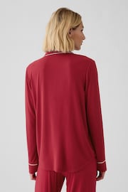 Gap Red Modal Pyjama Long Sleeved Shirt - Image 2 of 4