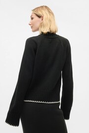 Gap Black CashSoft Turtle Neck Sweatshirt - Image 2 of 5