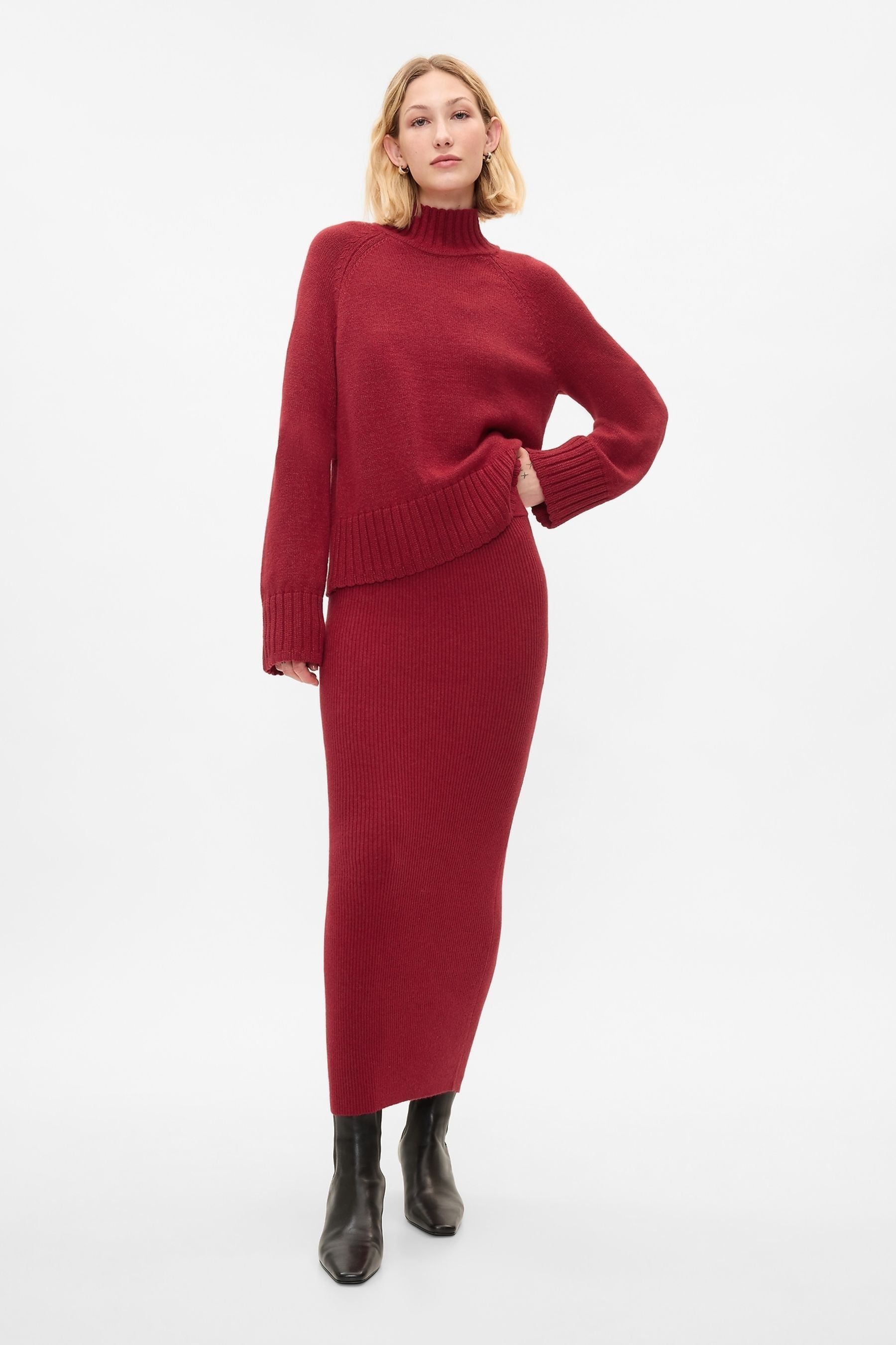 Gap burgundy sweater shop