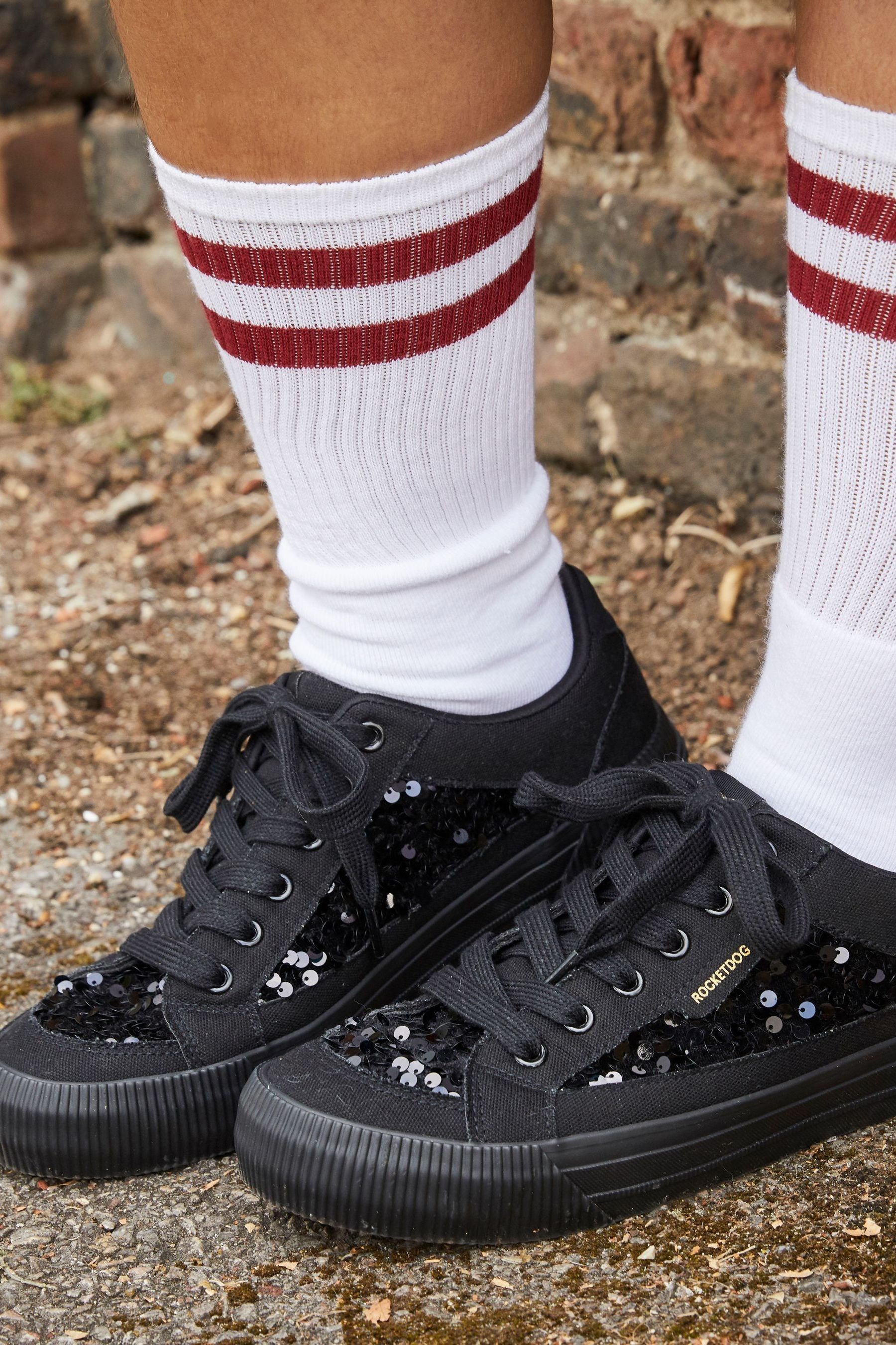 Slip on rocket dog shoes top
