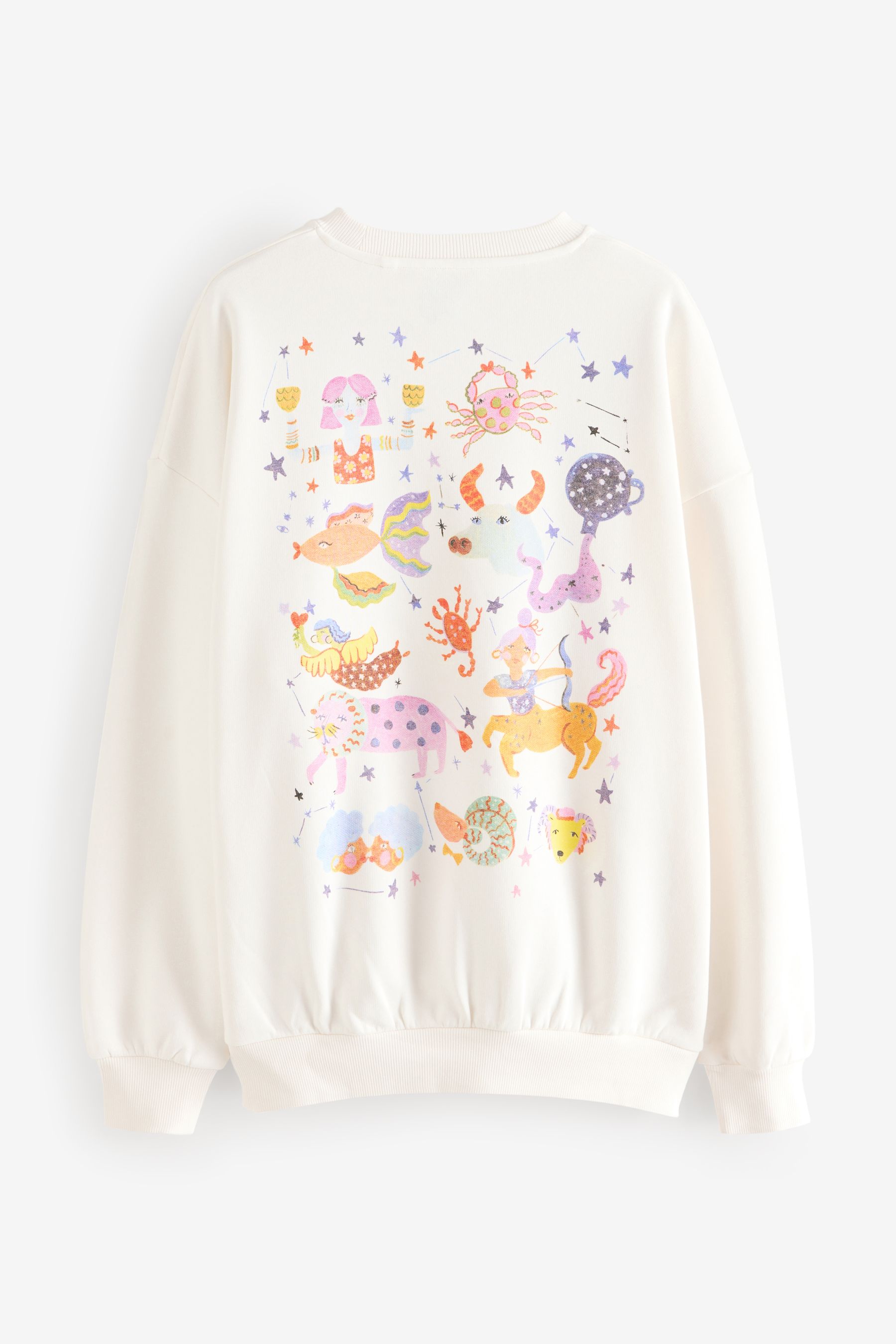 Buy Eleanor Bowmer Horoscope Oversized Sweatshirt from the Next UK online shop