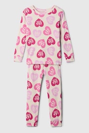 Gap Pink Barbie Organic Cotton Pyjama Set (12mths-5yrs) - Image 1 of 2