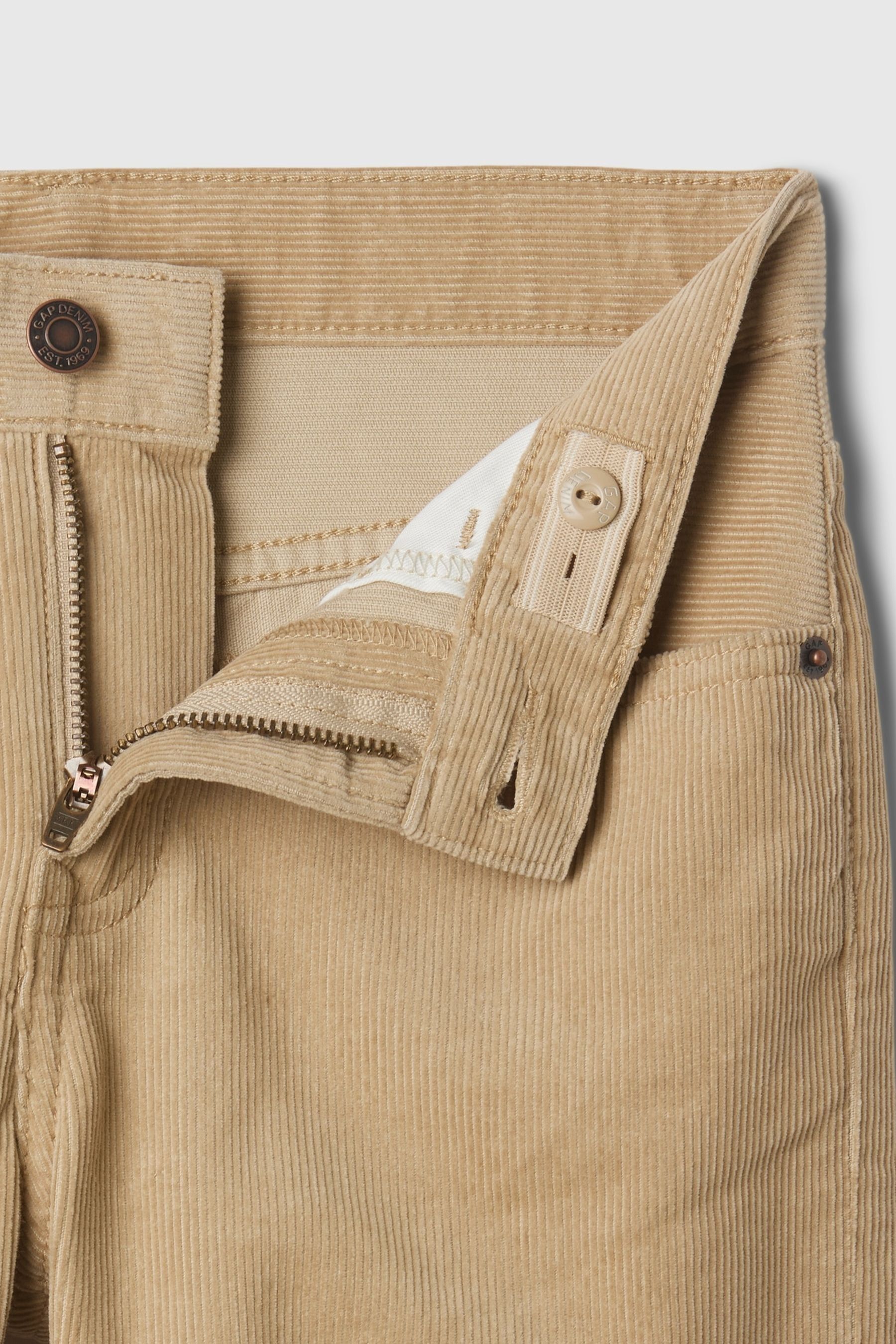 Buy Gap Beige Original Straight Corduroy Jeans 5 13yrs from Next Ireland