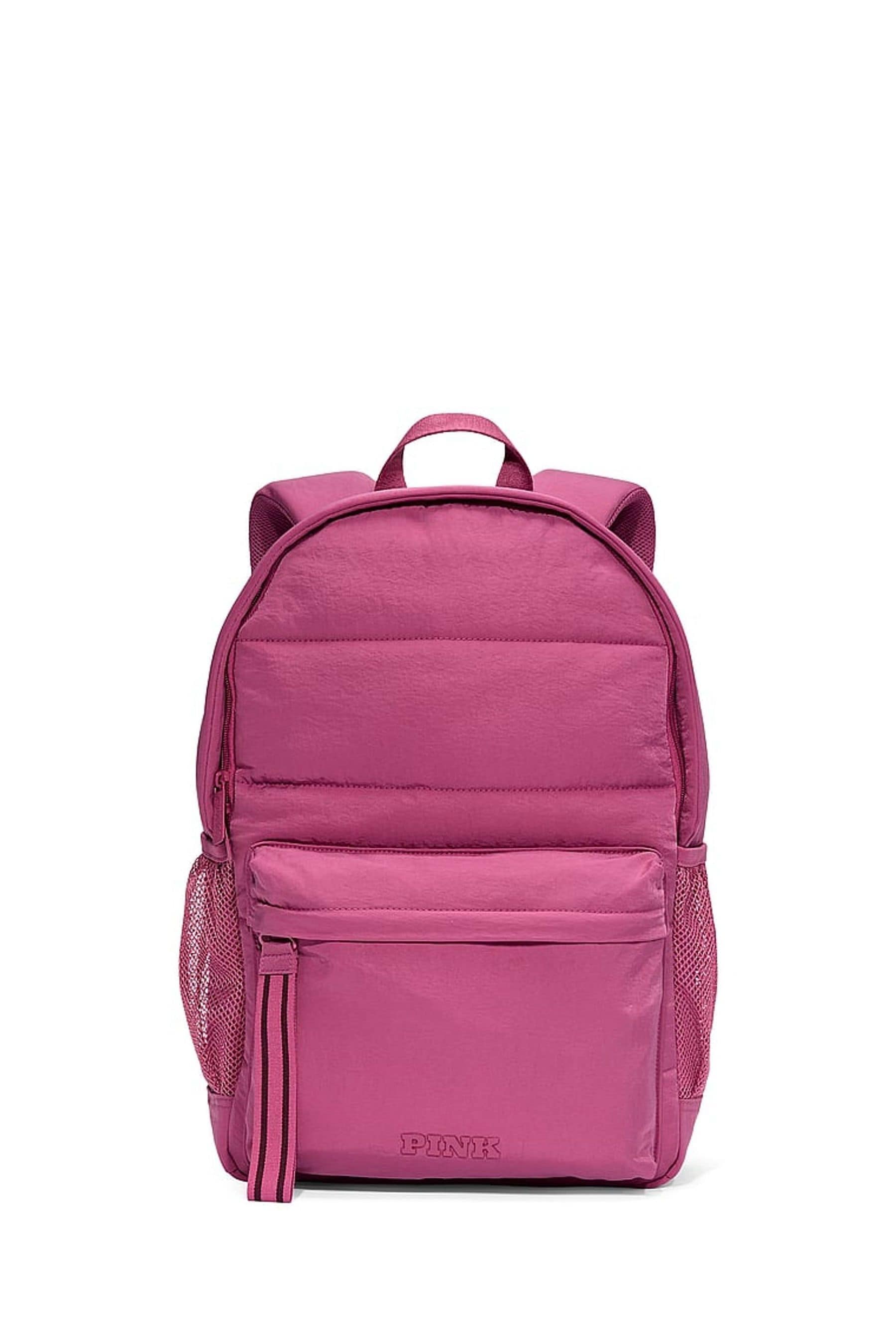 Buy Victoria s Secret PINK Pink Violet Puffer Backpack from the Next UK online shop