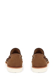 Jones Bootmaker Riptide Leather Brown Moccasins - Image 3 of 5