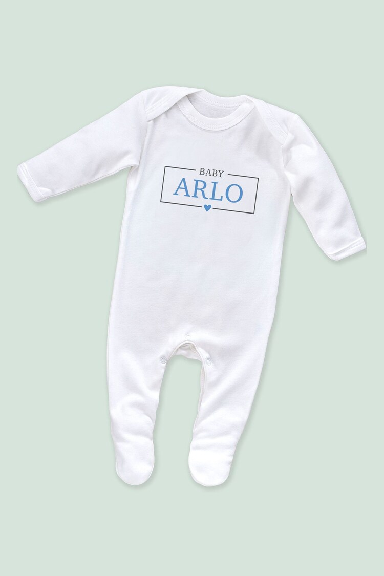 Personalised Name Sleepsuit by Little Years - Image 2 of 3