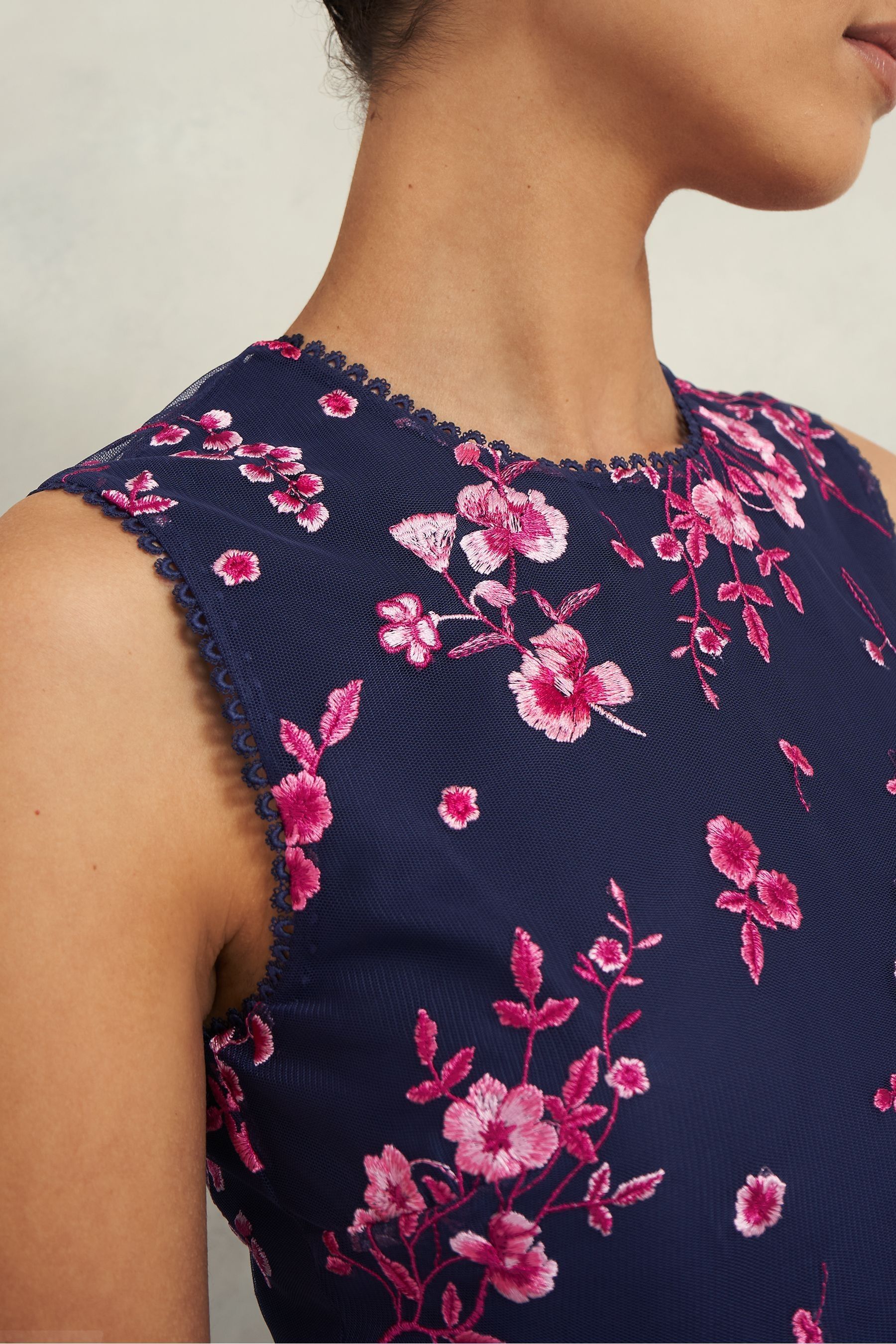 Buy Hobbs Blue Bethany Dress from Next Ireland