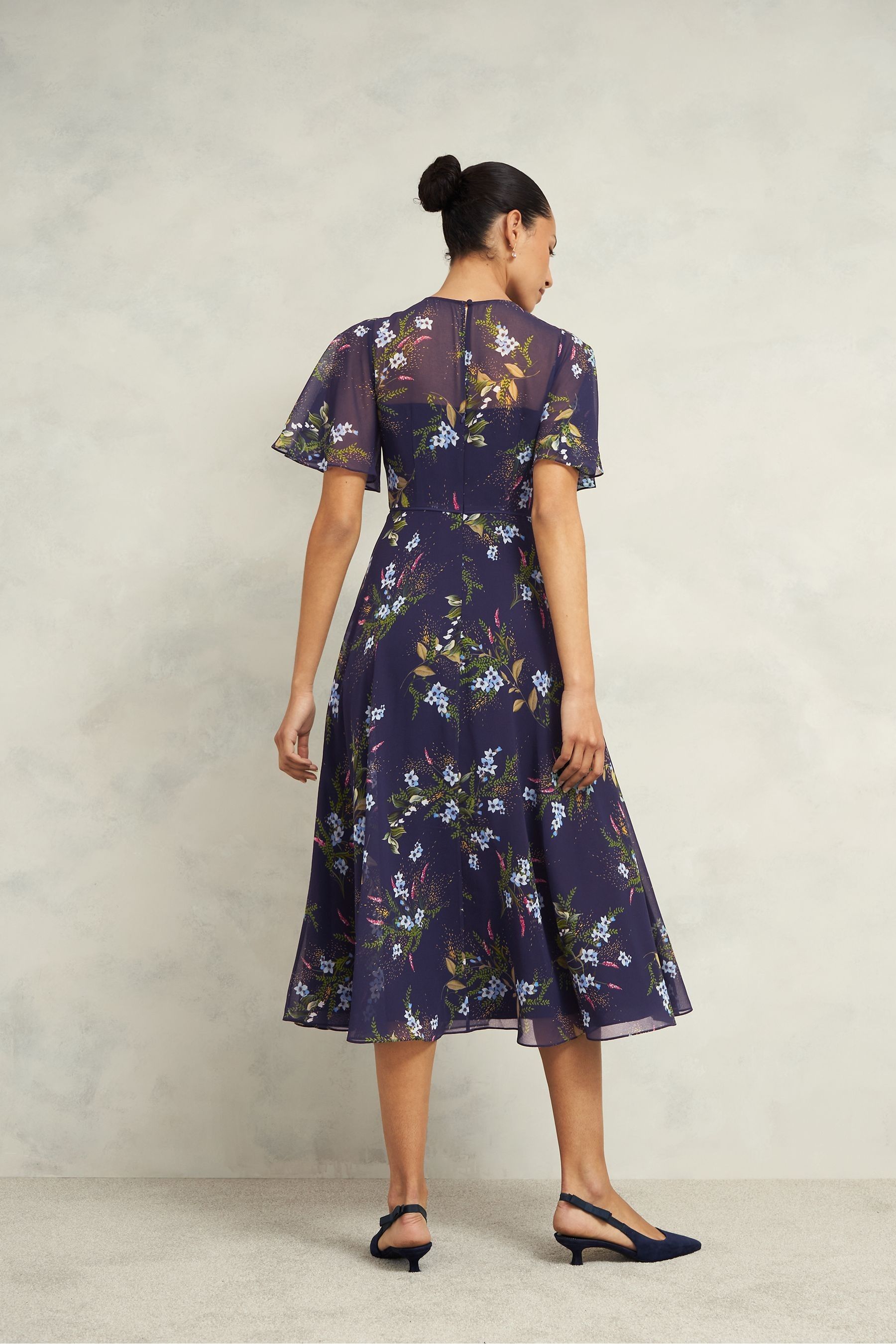 Hobbs Blue Callie Dress