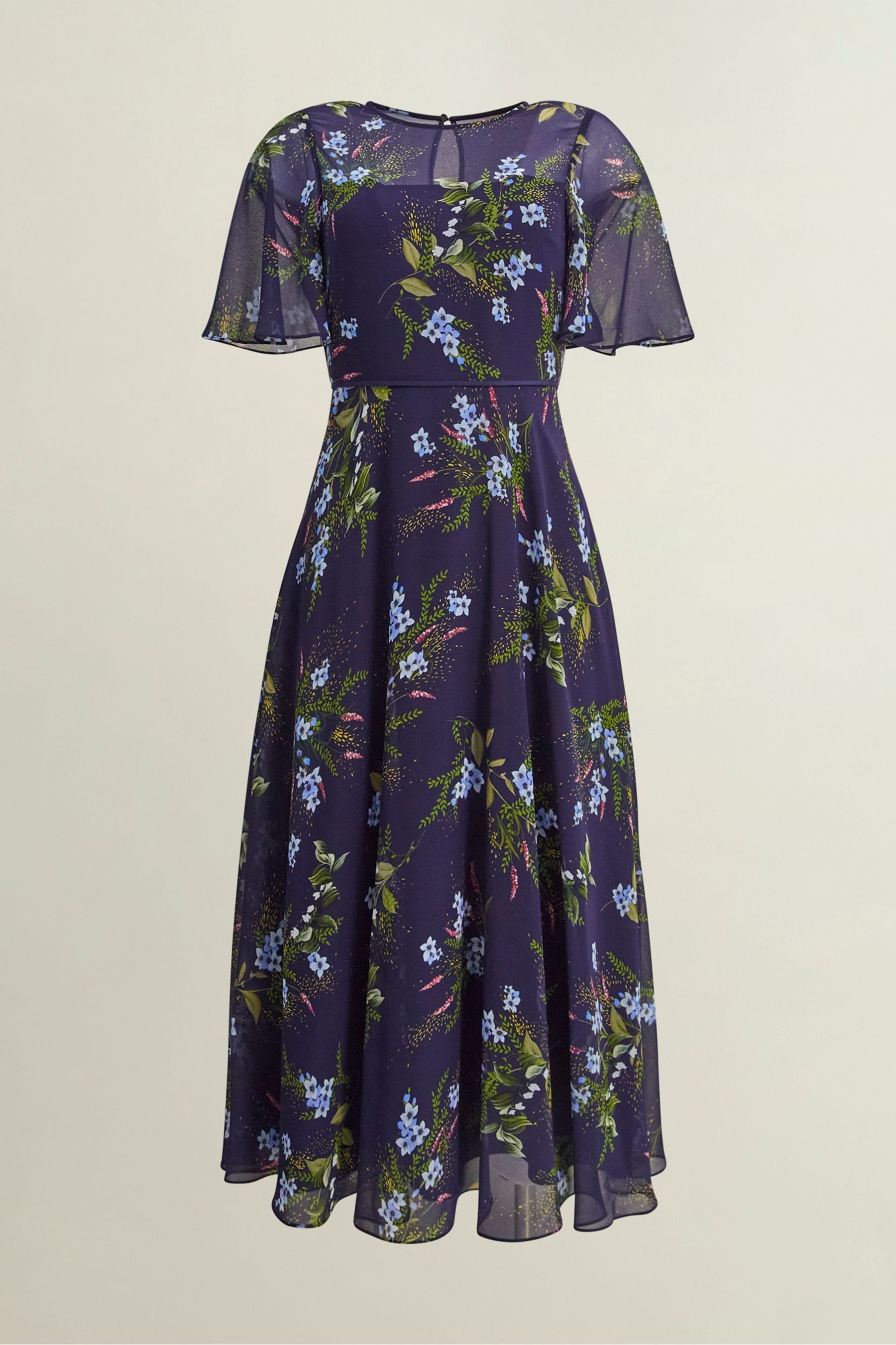 Buy Hobbs Blue Callie Dress from the Next UK online shop