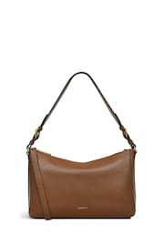 Radley London Medium Dukes Place Icon Ziptop Shoulder Brown Bag - Image 1 of 5