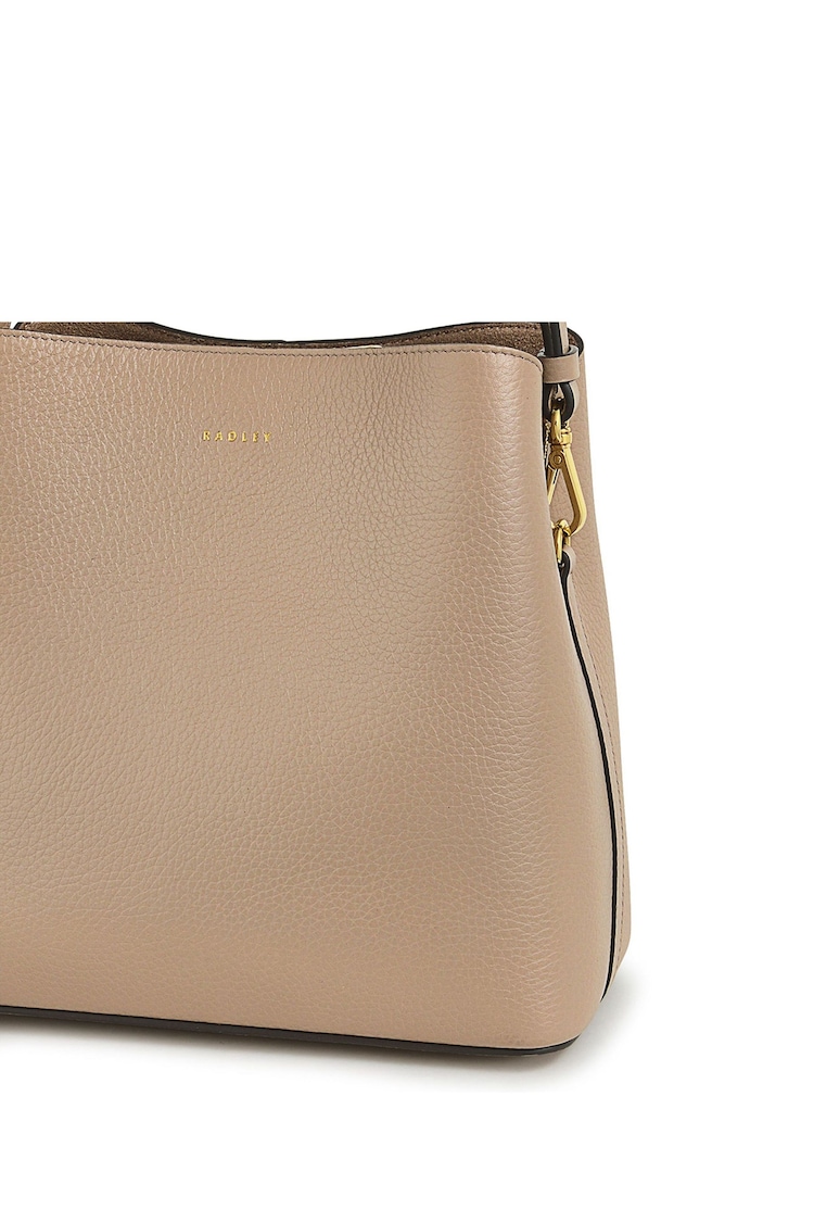 Radley London Medium Cream Dukes Place Icon Compartment Cross-Body Bag - Image 4 of 4