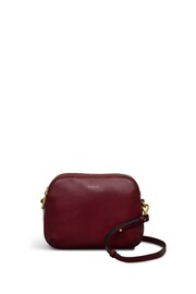 Radley London Medium Red Dukes Place Icon Ziptop Cross-Body Bag - Image 1 of 5