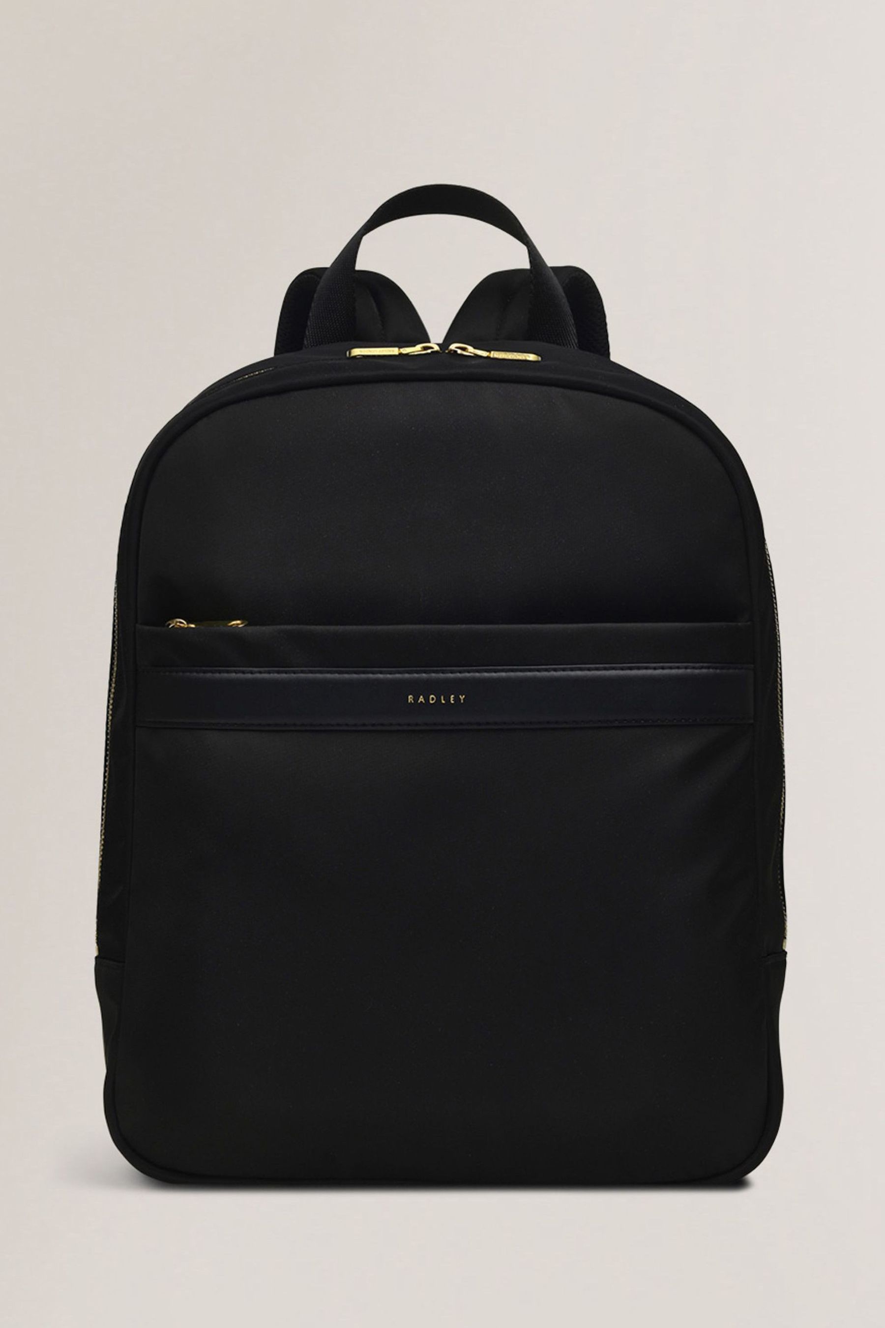 Buy Radley London Medium Holland Park Zip Top Black Backpack from Next Canada
