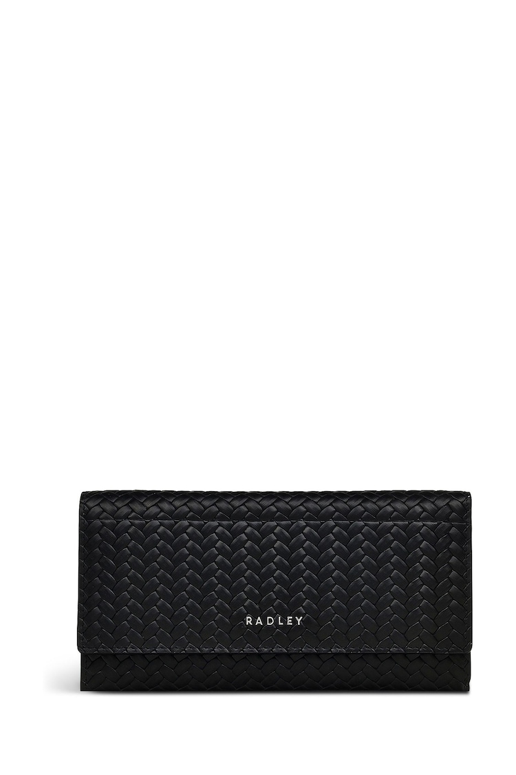 Radley London Large Westwell Lane Flapover Matinee Black Purse - Image 1 of 4