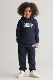 GANT Blue Kids Arch Graphic Sweatpants - Image 6 of 6