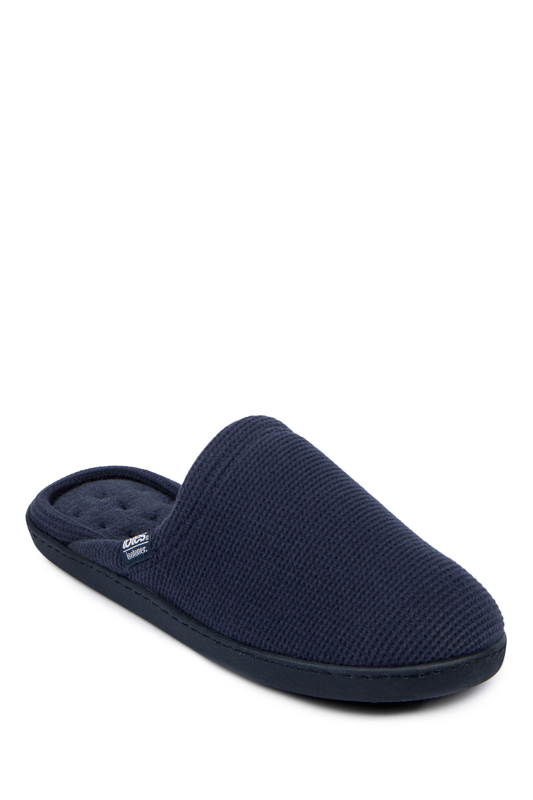 Buy Totes Blue Mens Waffle Mule Slippers from Next Oman