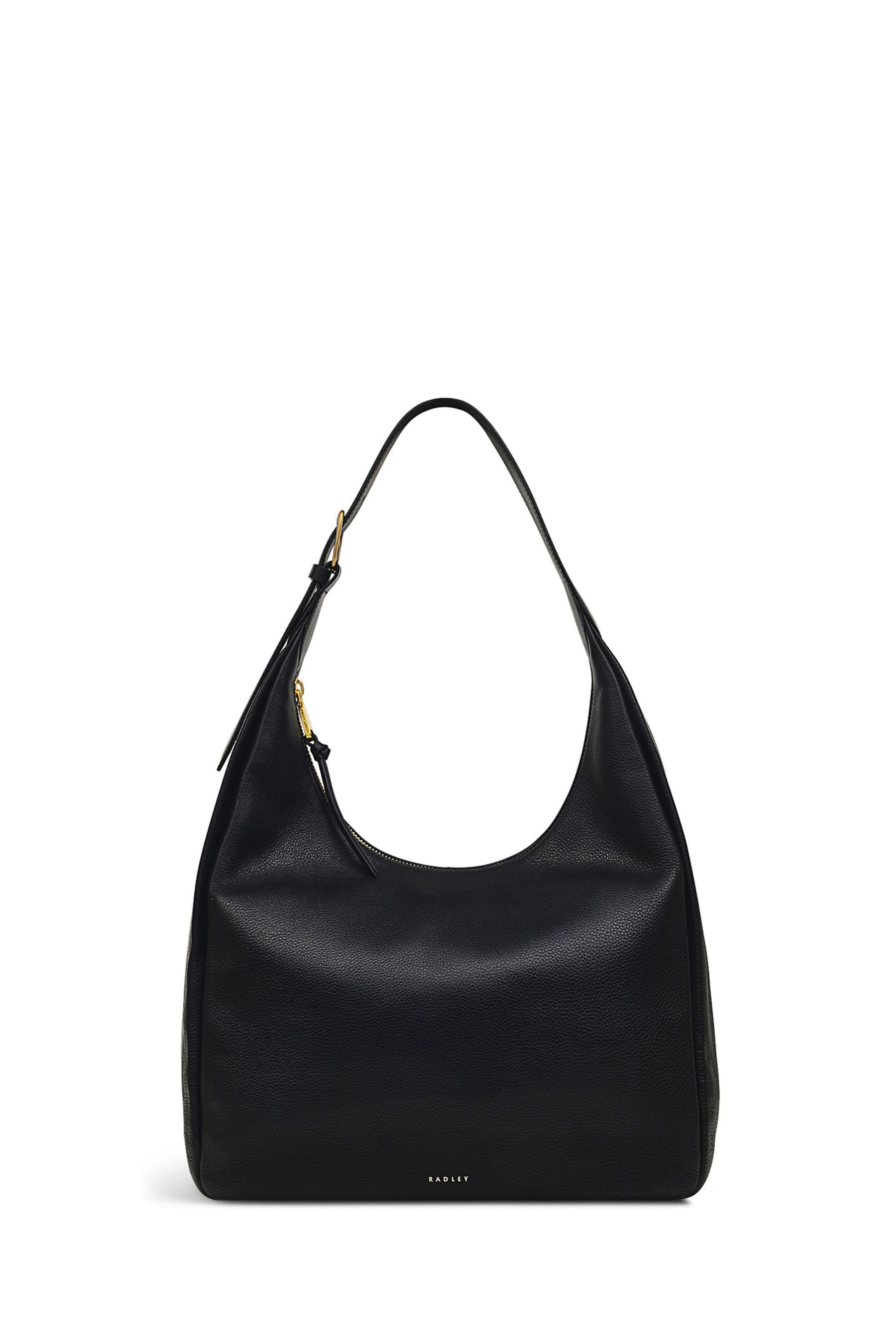 Zip top shoulder bag top