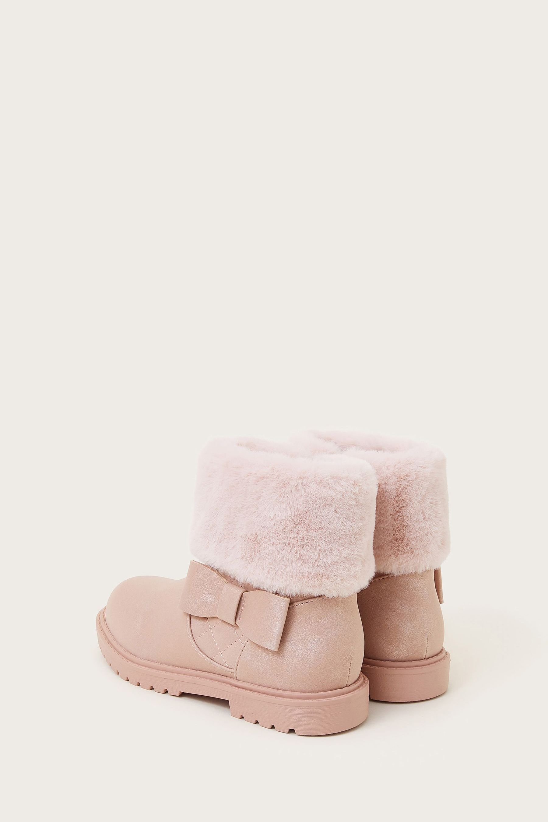 Fur cuff boots best sale
