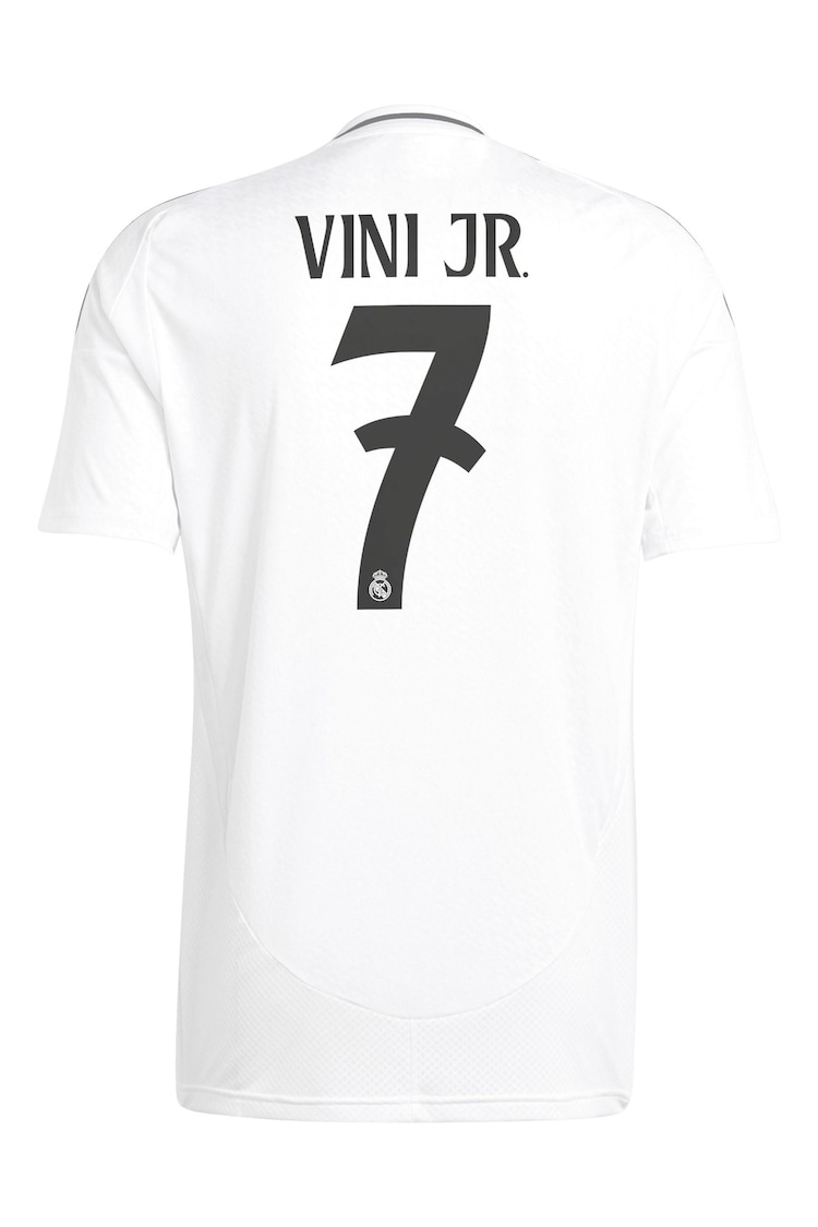 adidas White Real Madrid Home Shirt 2024-25 - Image 3 of 3