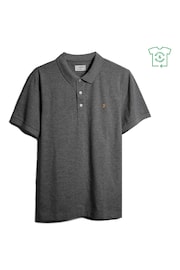 Farah Grey Blanes Short Sleeve Polo Shirt - Image 5 of 5