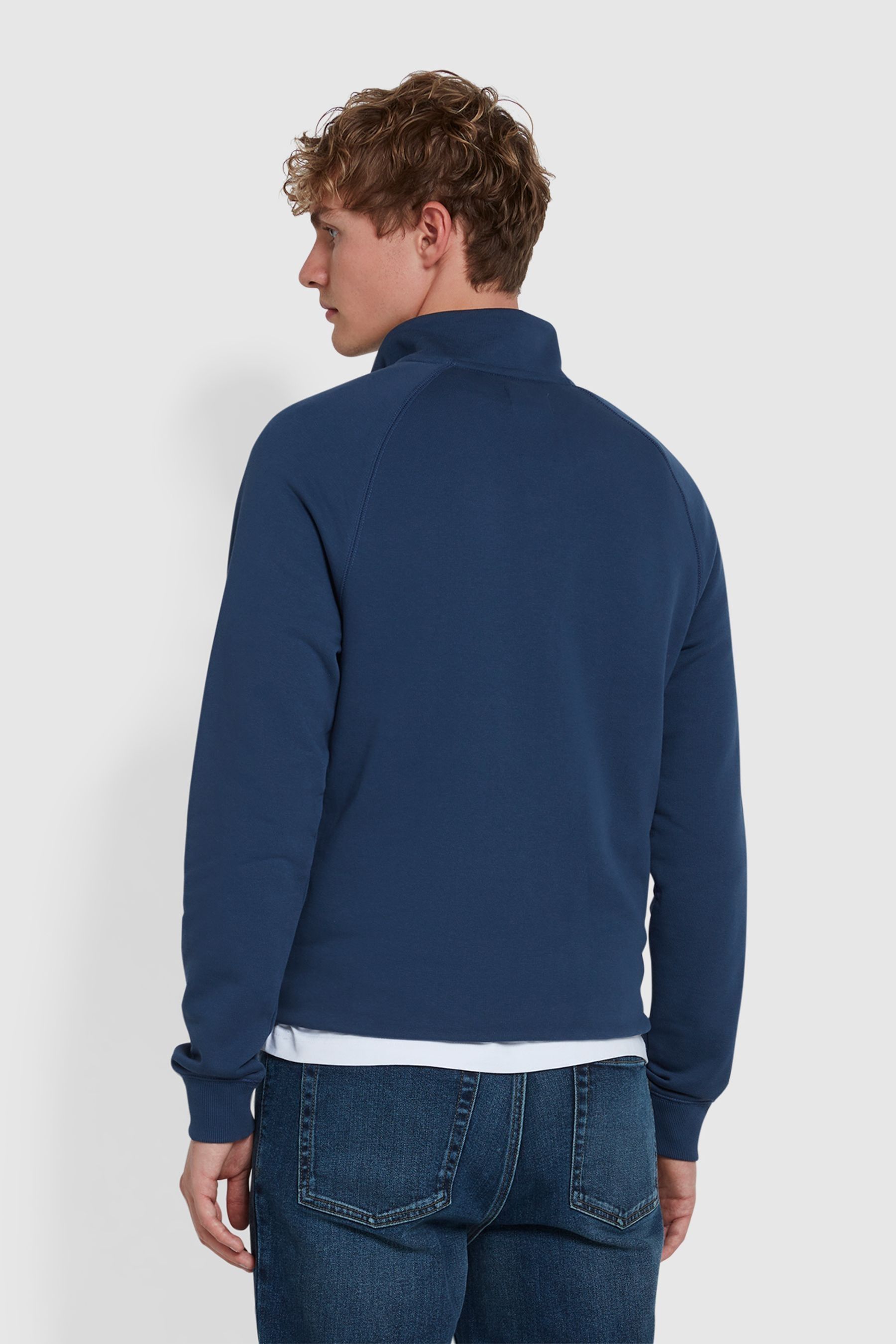 Farah jim quarter zip sweat clearance