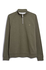 Farah Green Jim Quarter-Zip Sweatshirt - Image 5 of 5