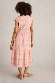 White Stuff Pink Fleur Broderie Dress - Image 3 of 6