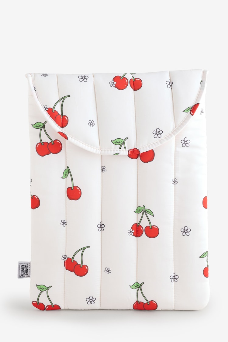 Floral Cherry Laptop Sleeve - 13" - Image 1 of 1