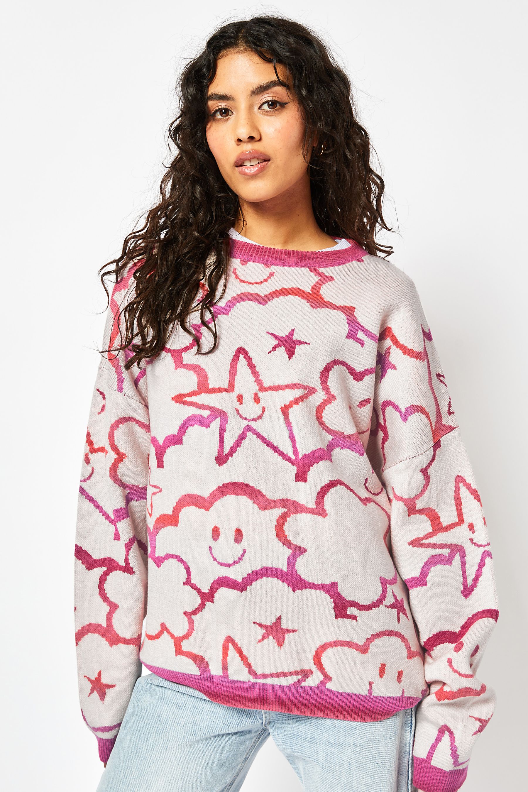 Buy Happy Cloud Knit Jumper in Cream Next Ukraine