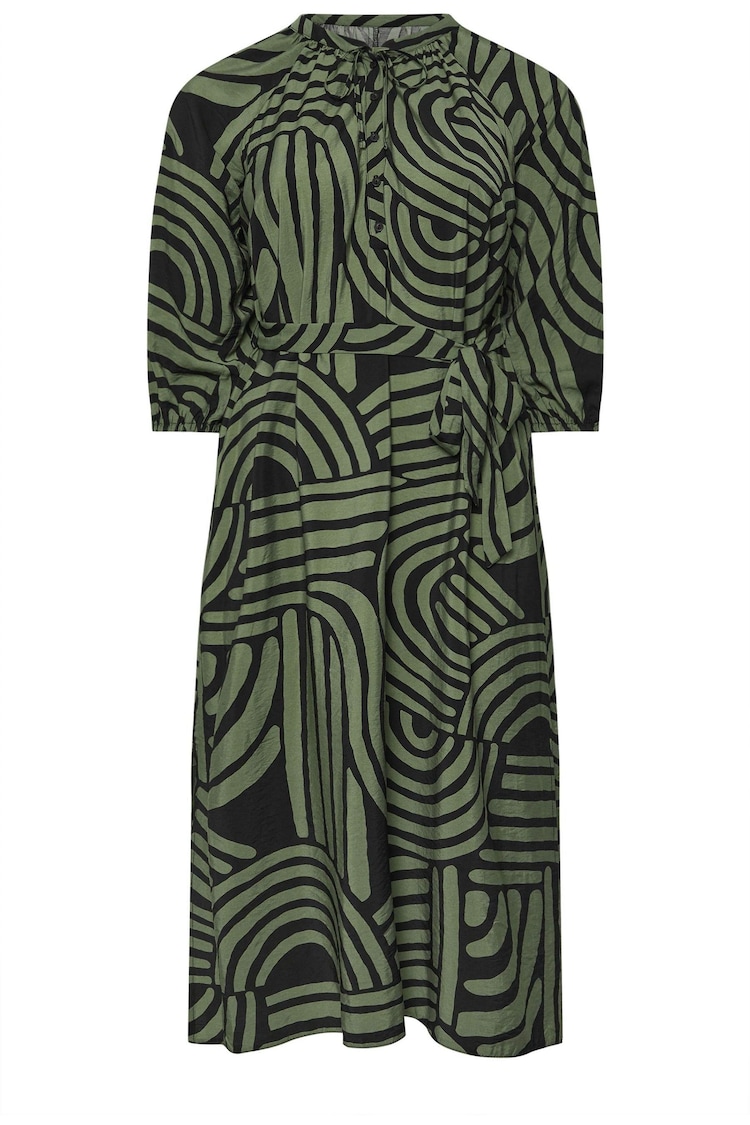 Evans Abstract Swirl Print Midi Dress - 圖片 5，共 5