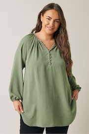 Evans Long Sleeve Boho Blouse - Image 2 of 6