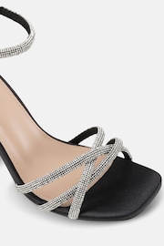 Novo Black Cassia Diamante Block Heels - Image 6 of 6