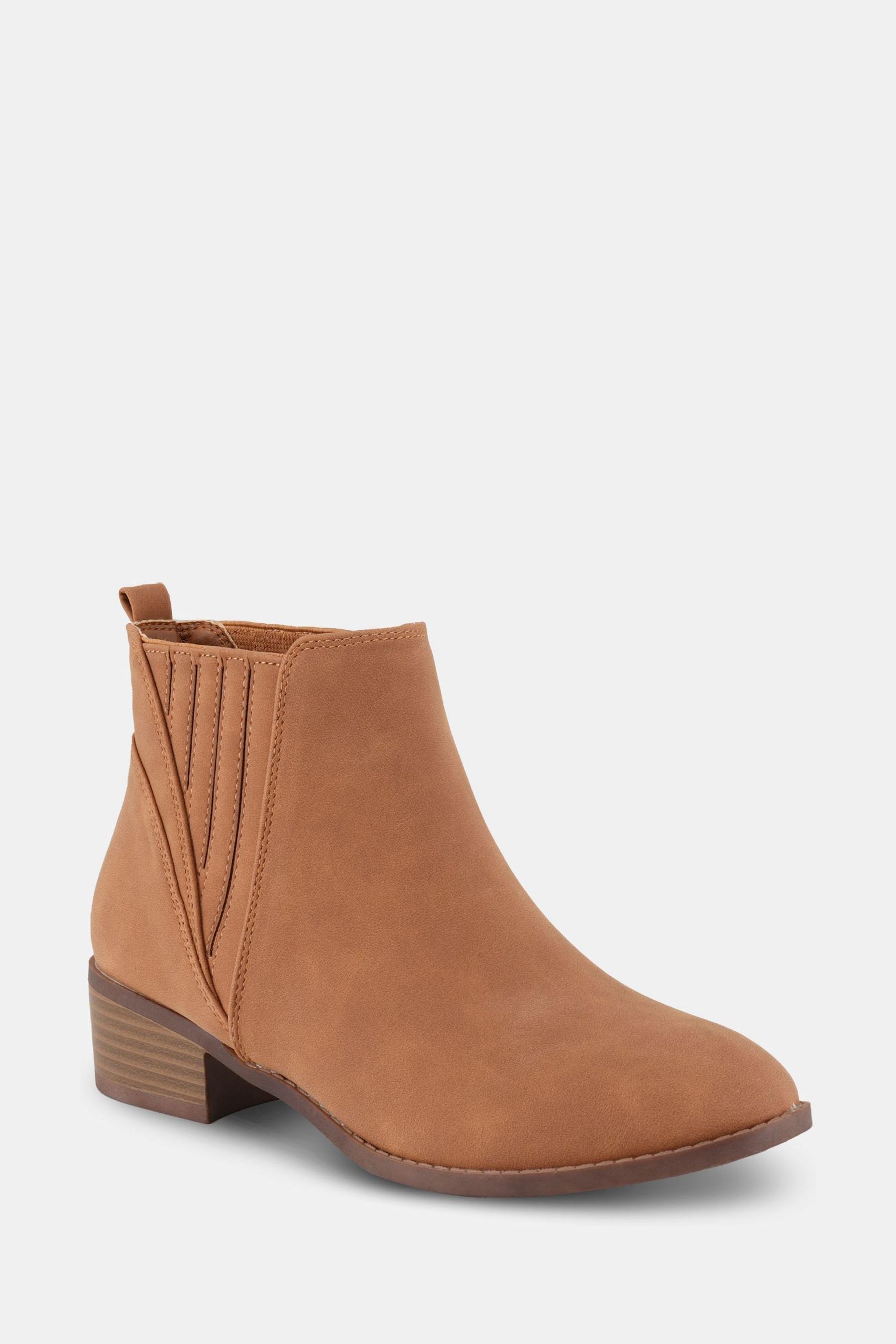 Buy Novo Brown Regular Fit Dillion Low Ankle Chelsea Boots from Next USA