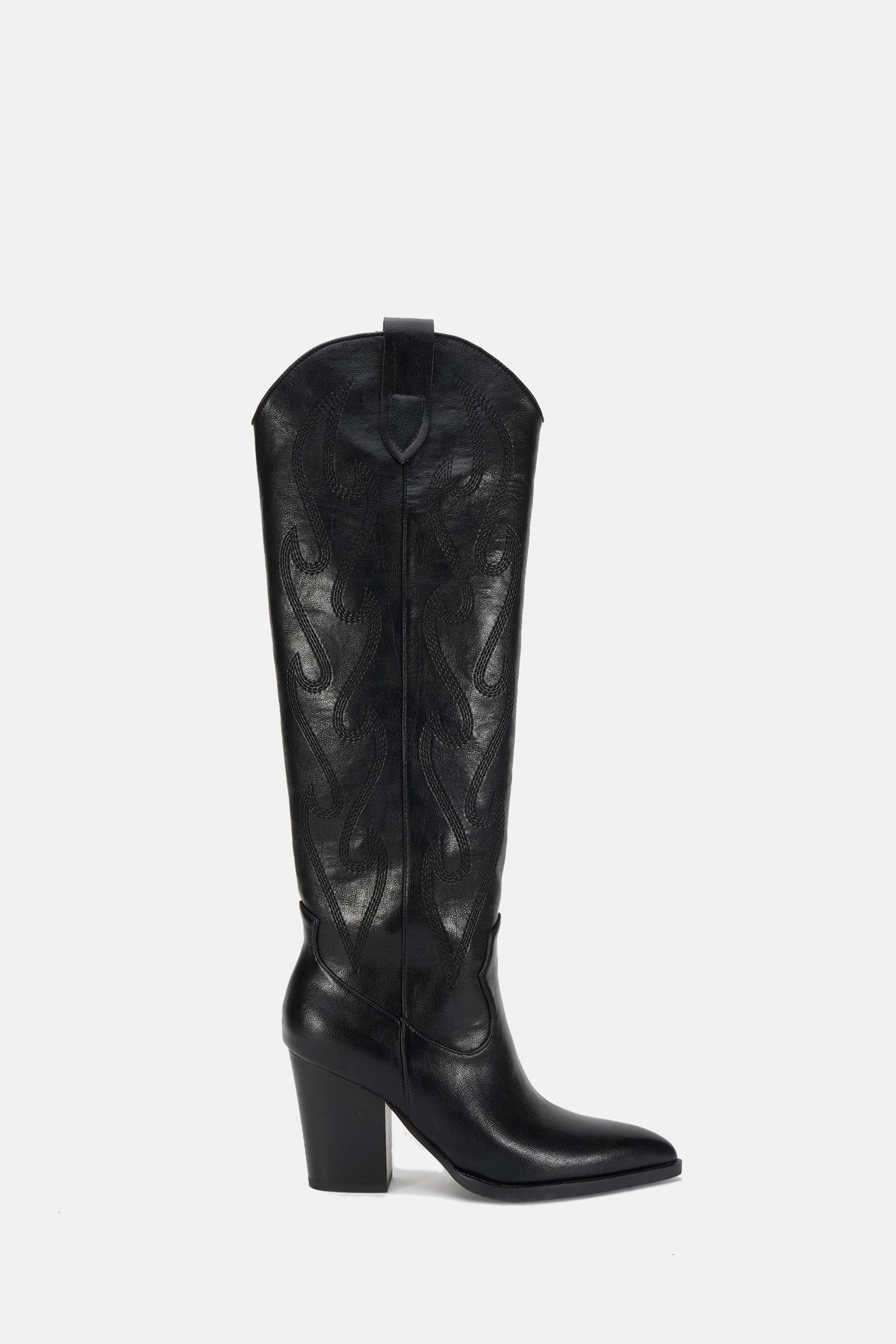 Next black knee high boots new arrivals