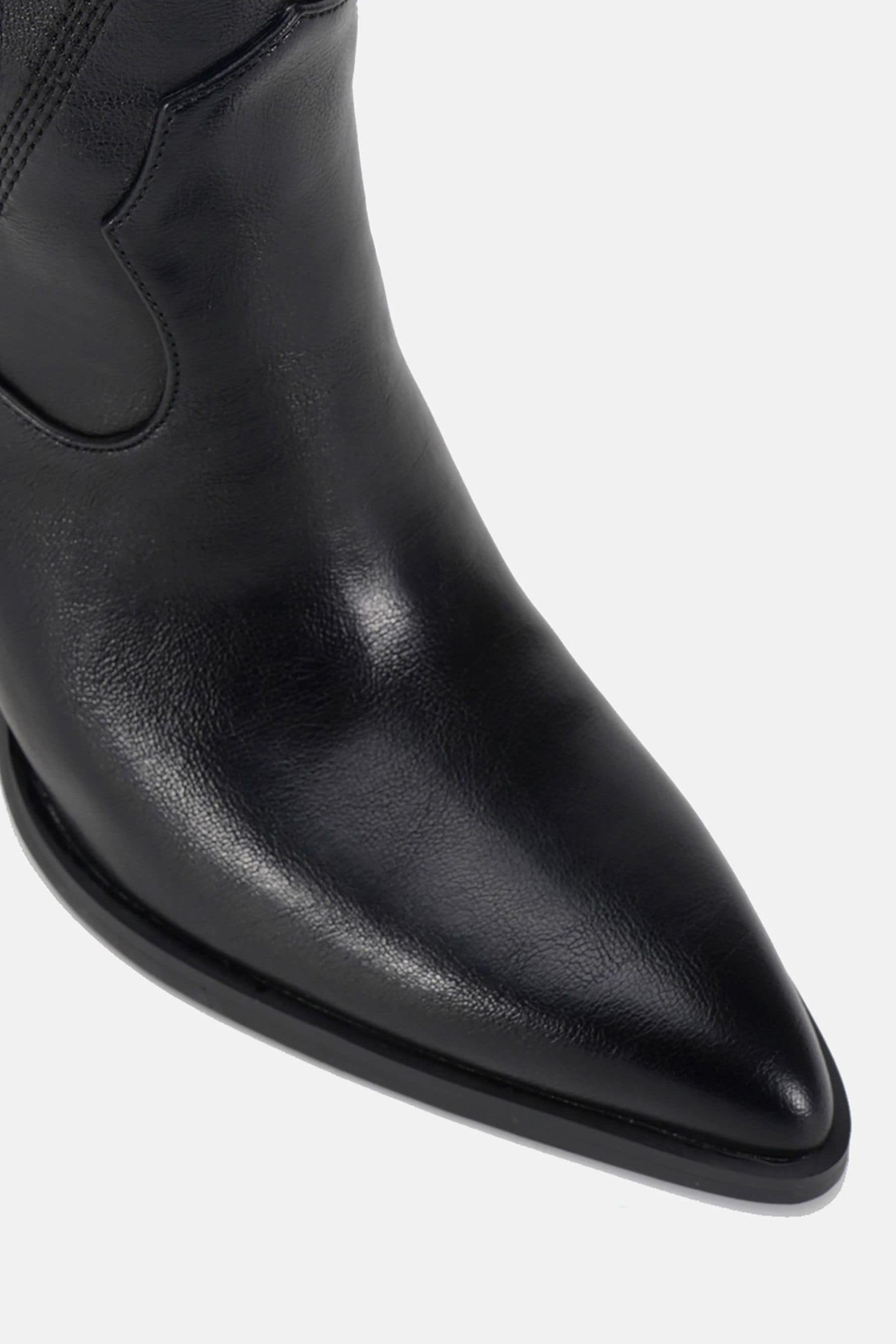 Buy Novo Black Heroes Knee High Western Boots from Next Canada